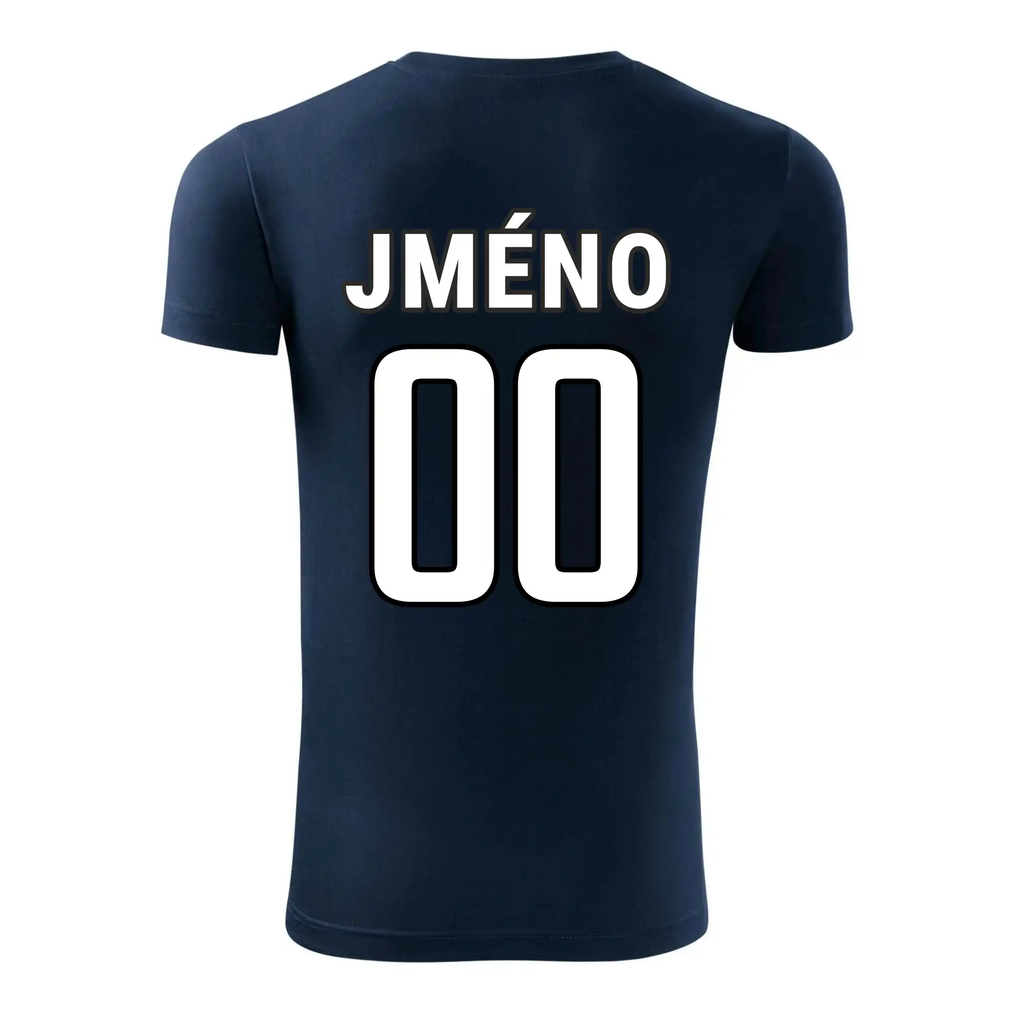 Fotbalový dres - vlastní jméno a číslo