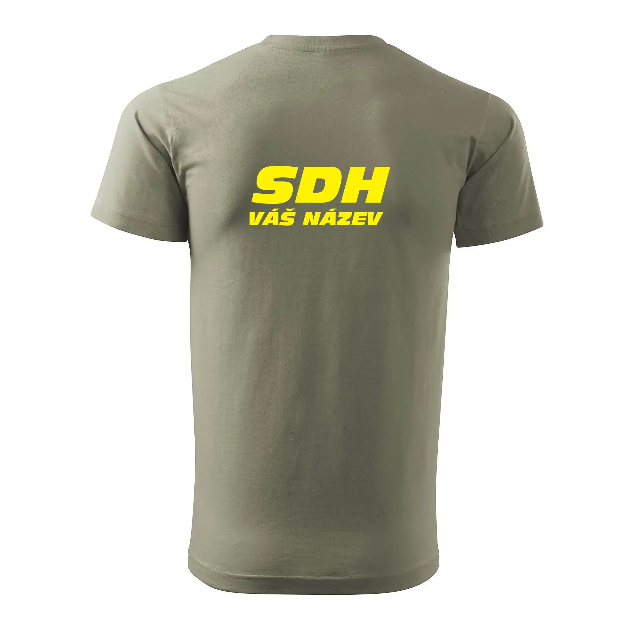 Hasičský sport SDH + váš název ŽLUTÁ