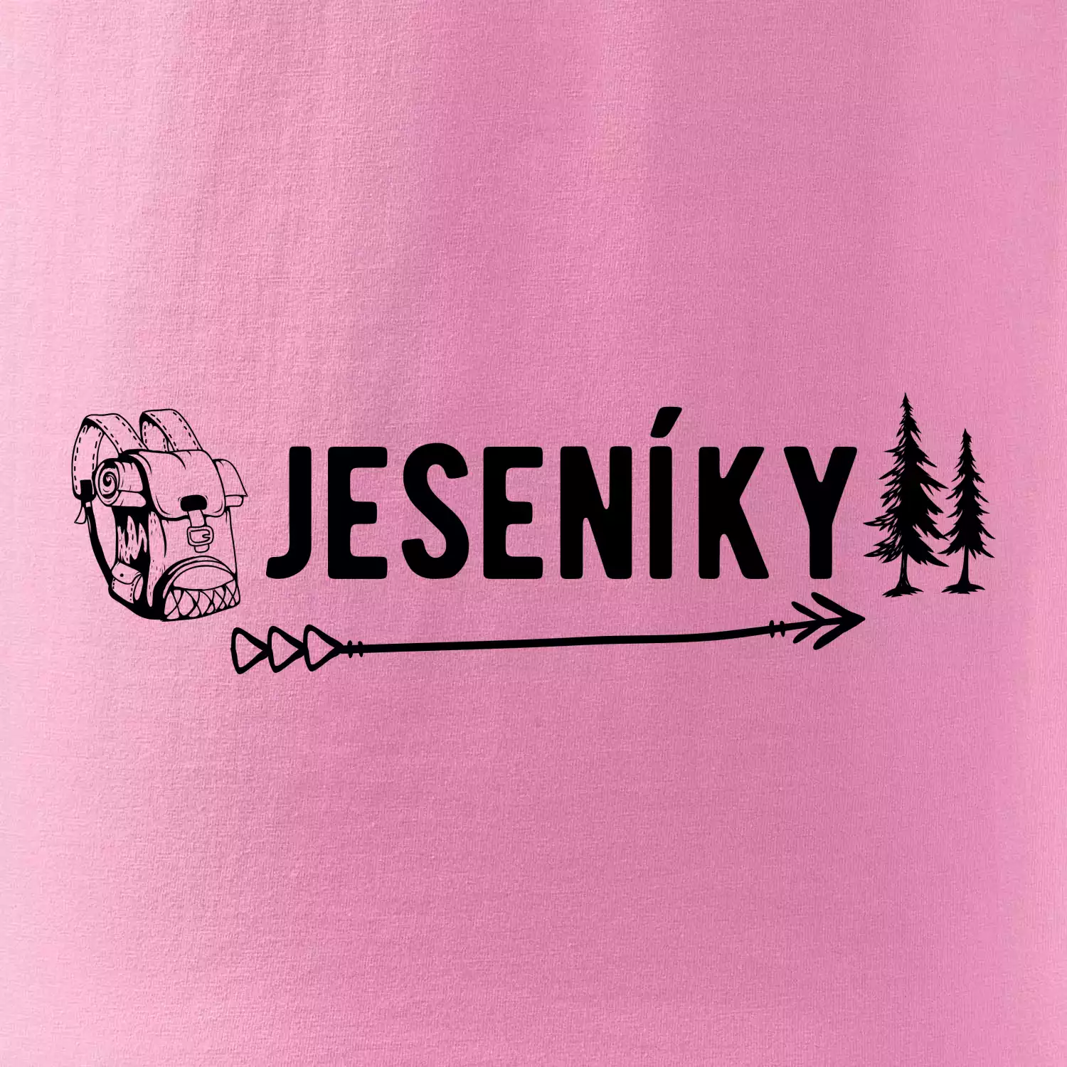 Jeseníky nápis