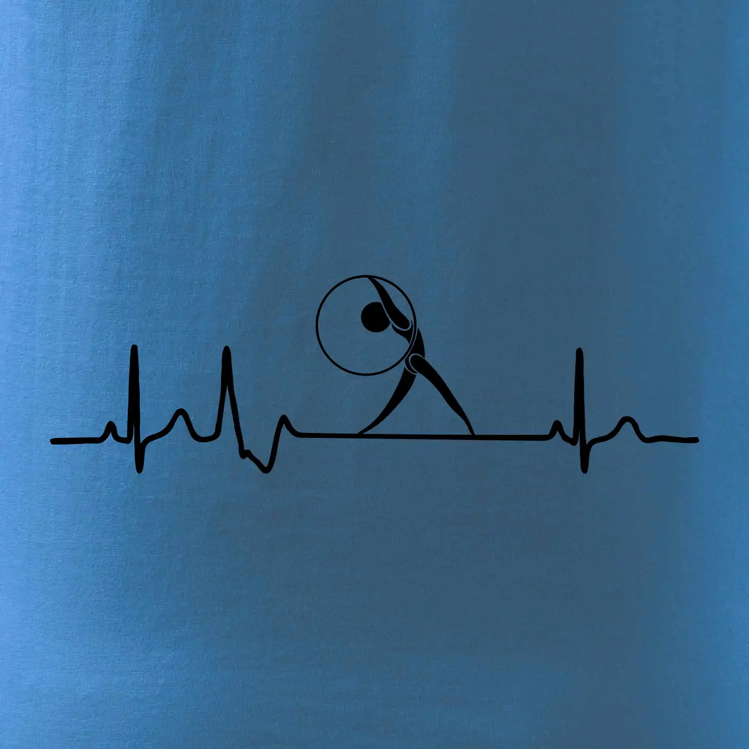 EKG moderní gymnastika obruč