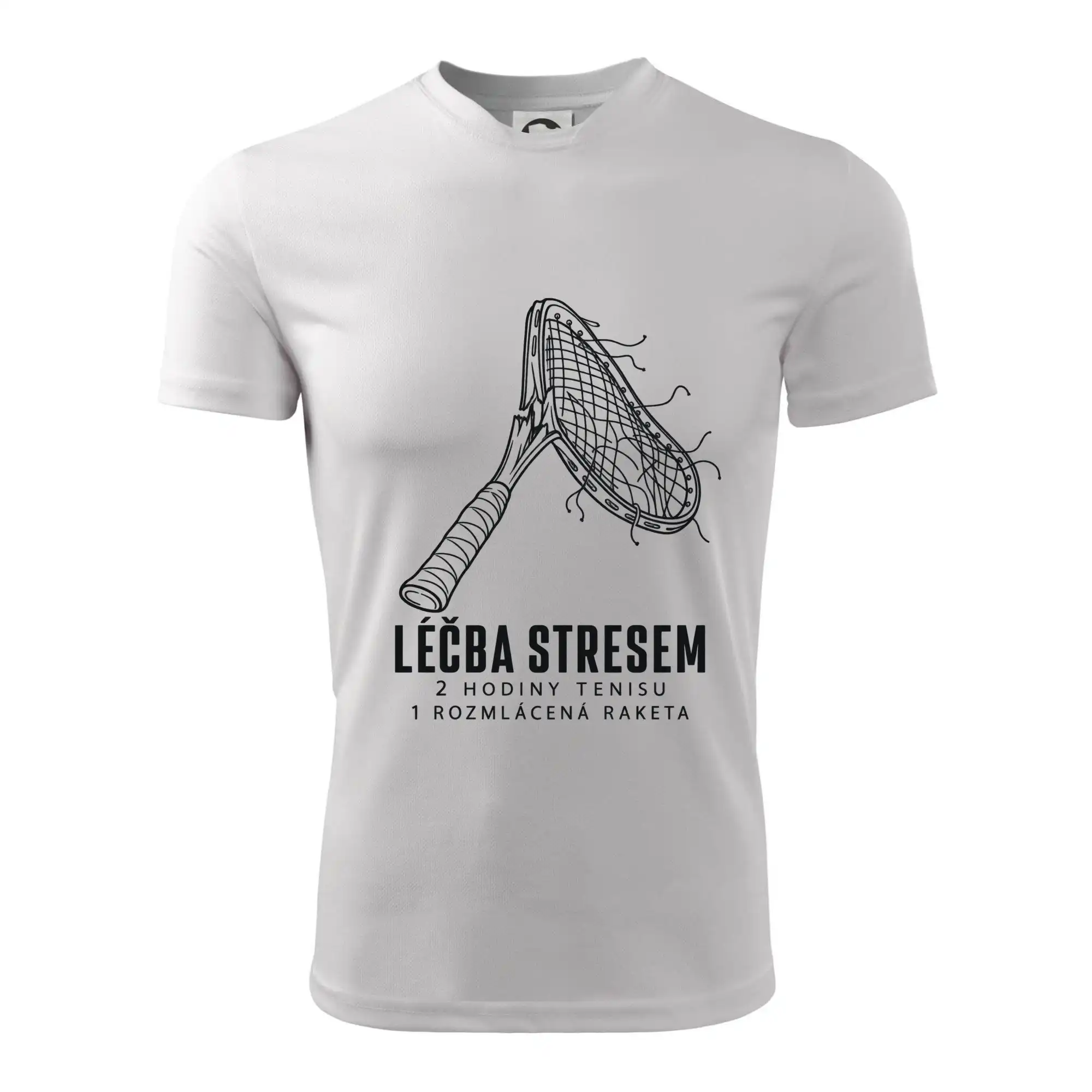 Léčba stresem rozmlácená raketa