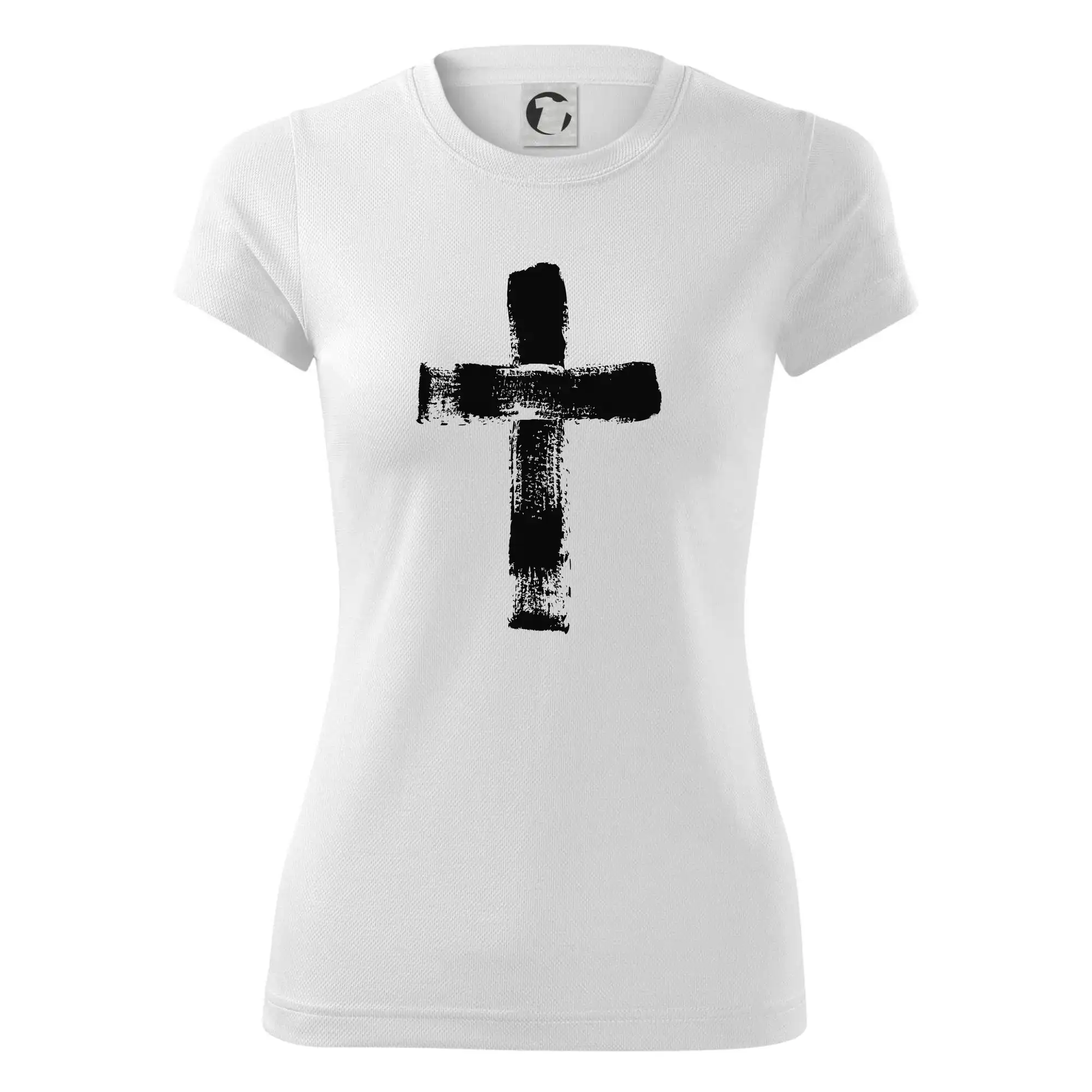 Jesus kříž štětcem