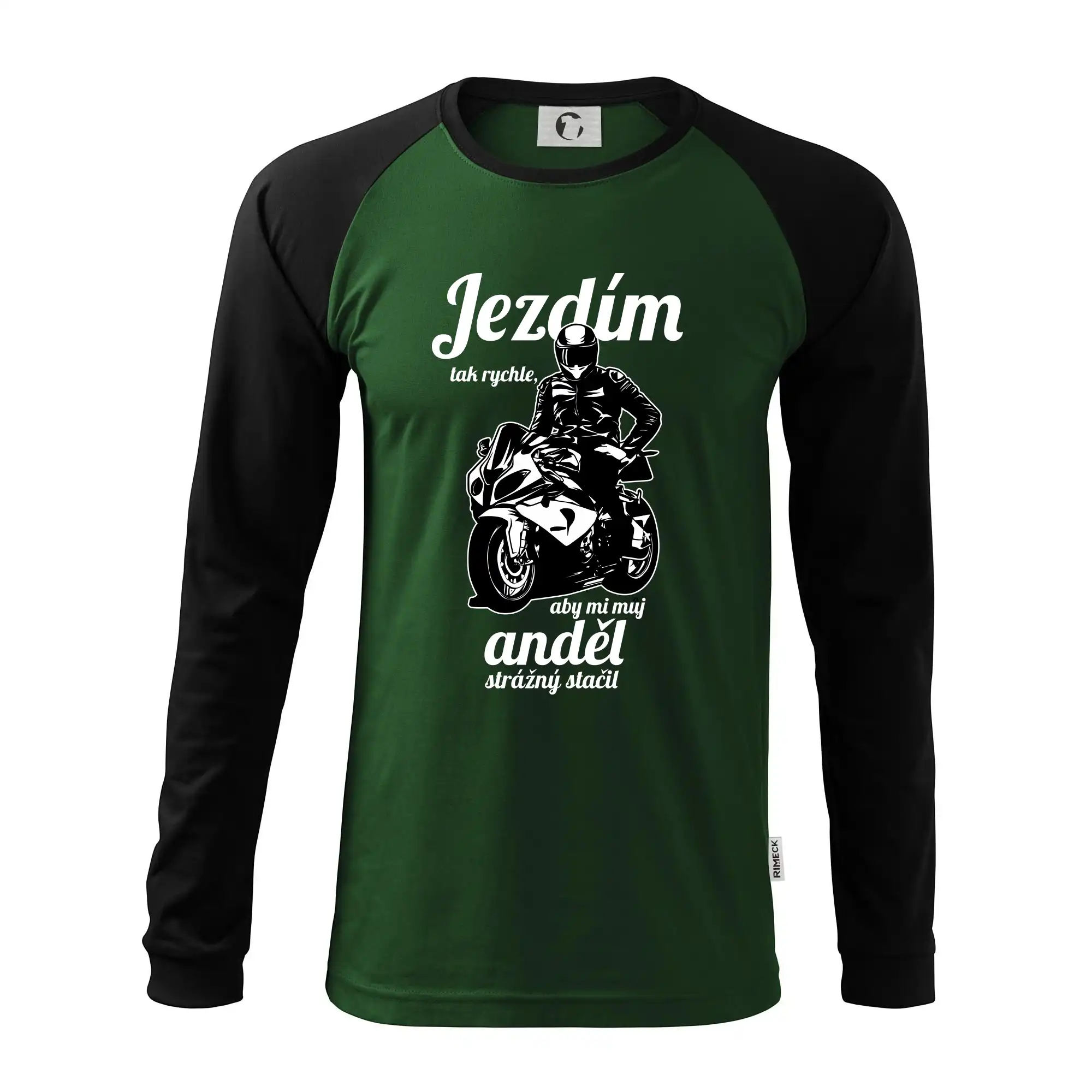 Silniční motorka - jezdím tak rychle, aby mi můj anděl strážný stačil