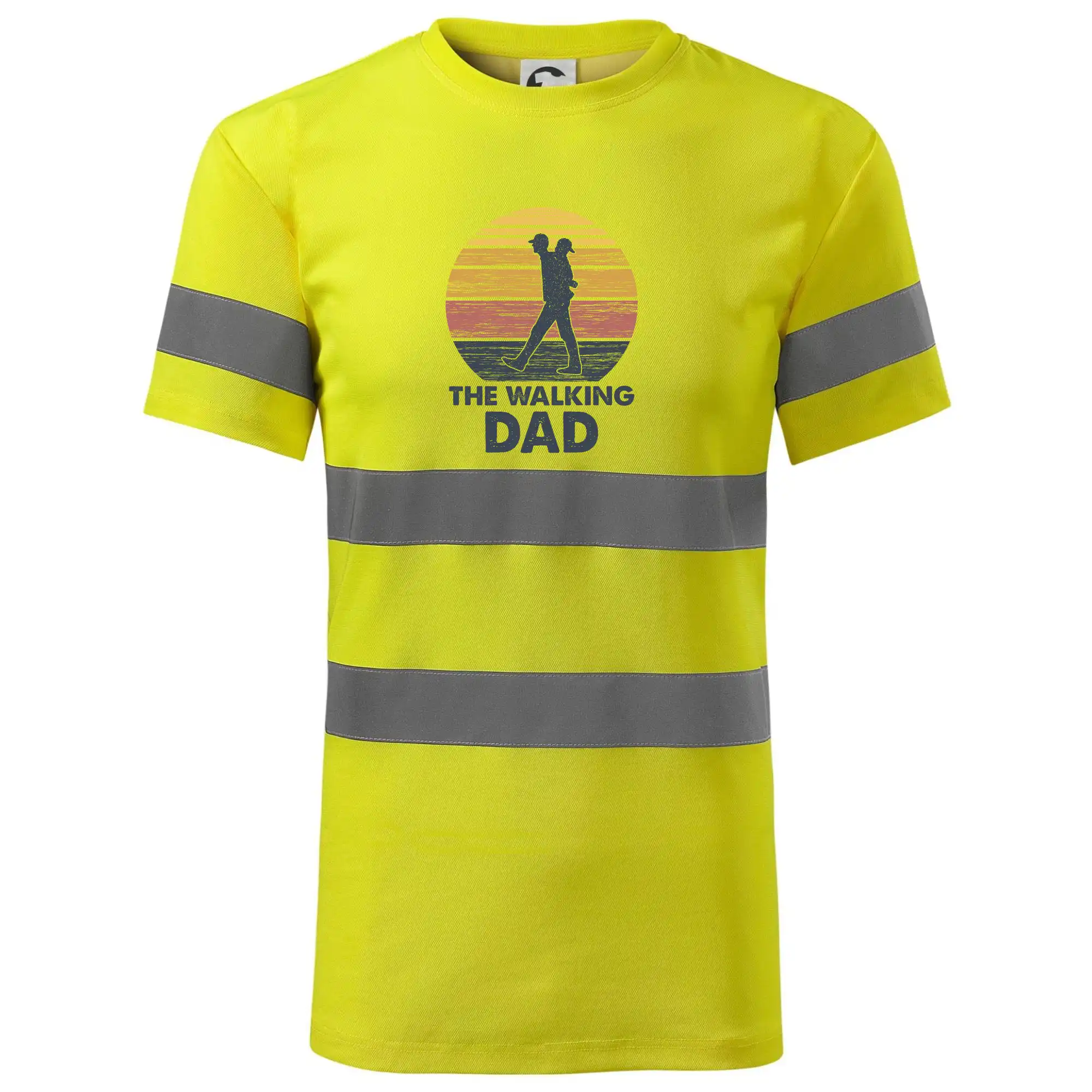 The walking dad - tata s dítětem na zádech