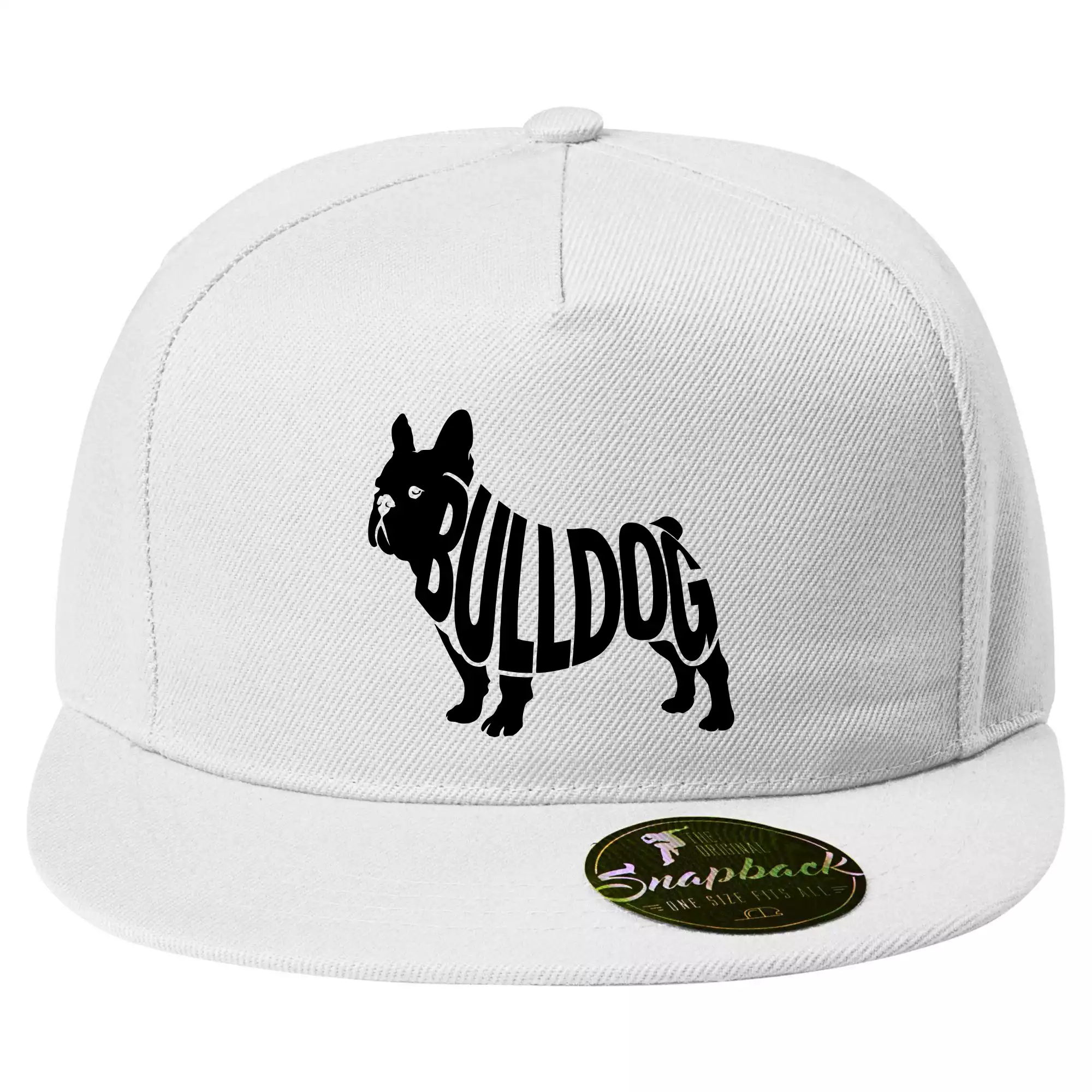 Bulldog  nápis v těle