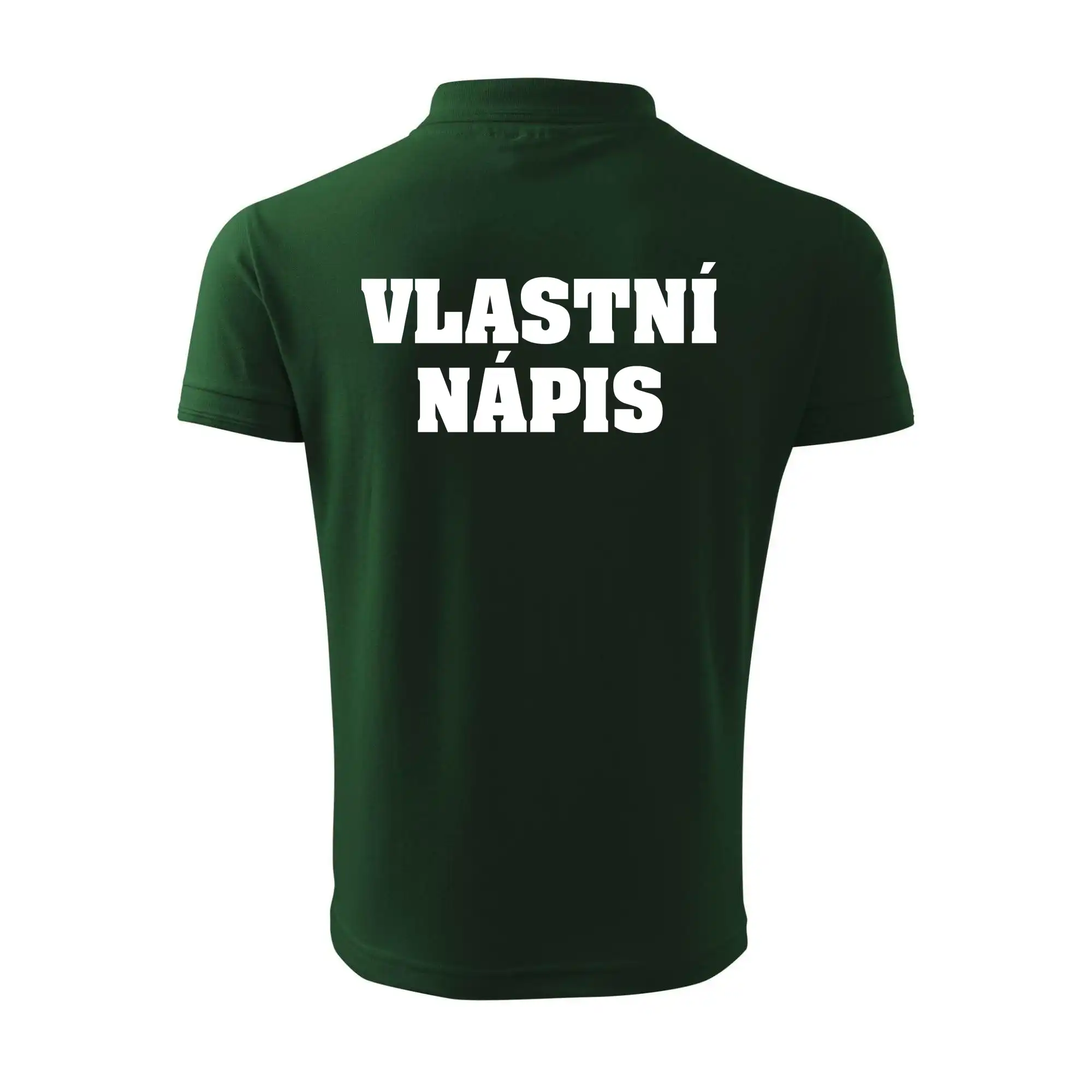 Hvězda života - vlastní nápis vpředu a vzadu