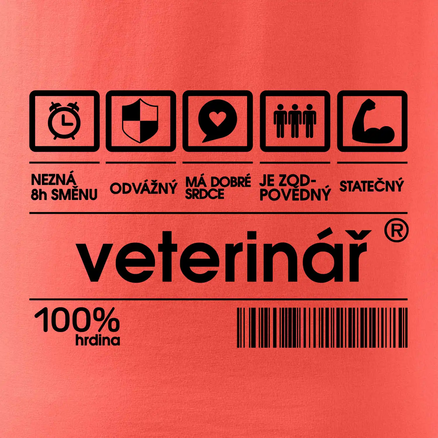 Čárový kód - Veterinář