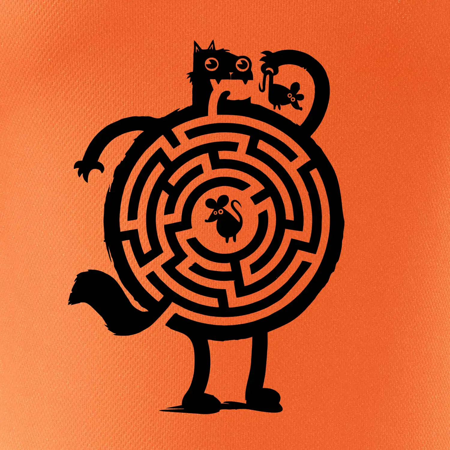 Kočka a myš bludiště