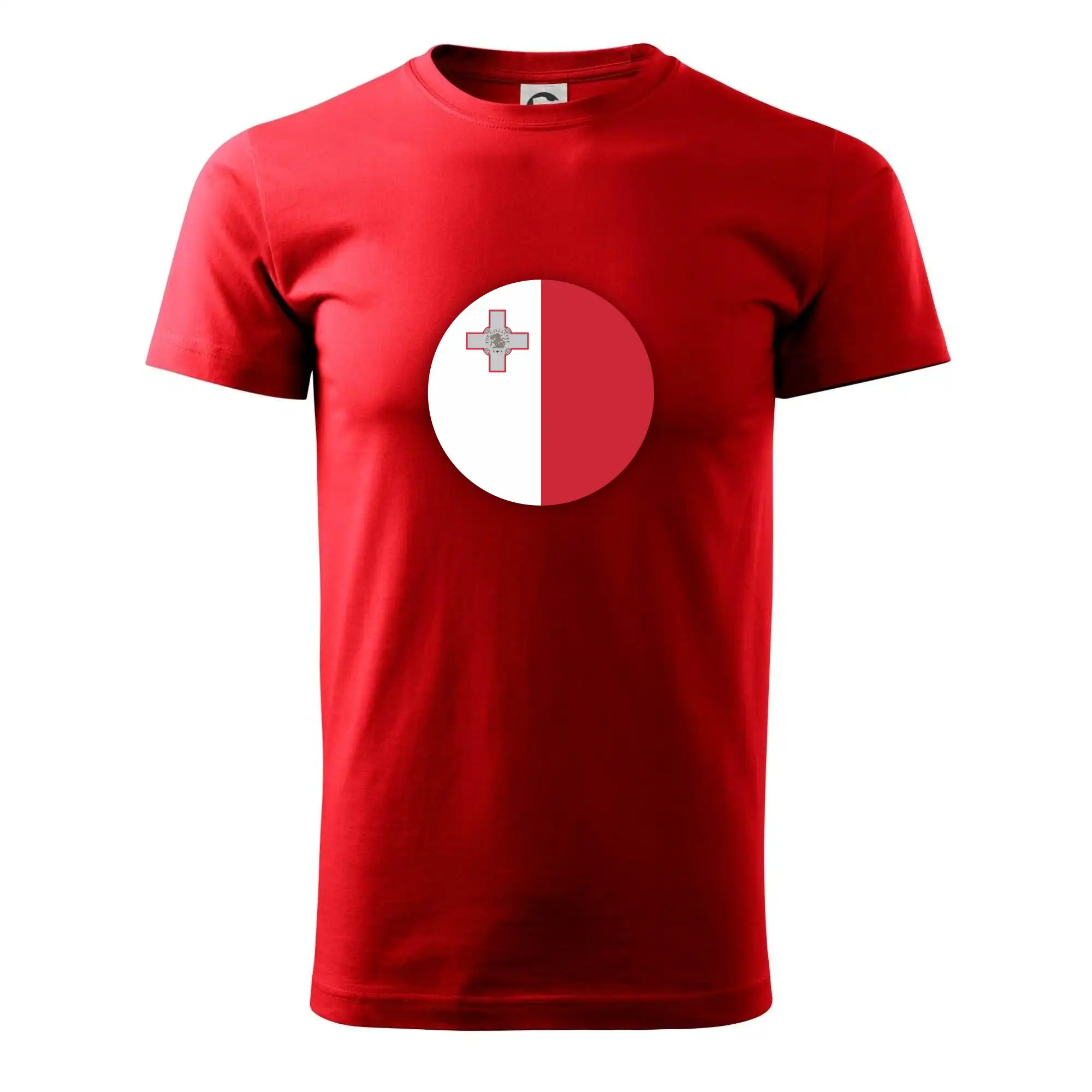 Vlajka Malta kulatá velká