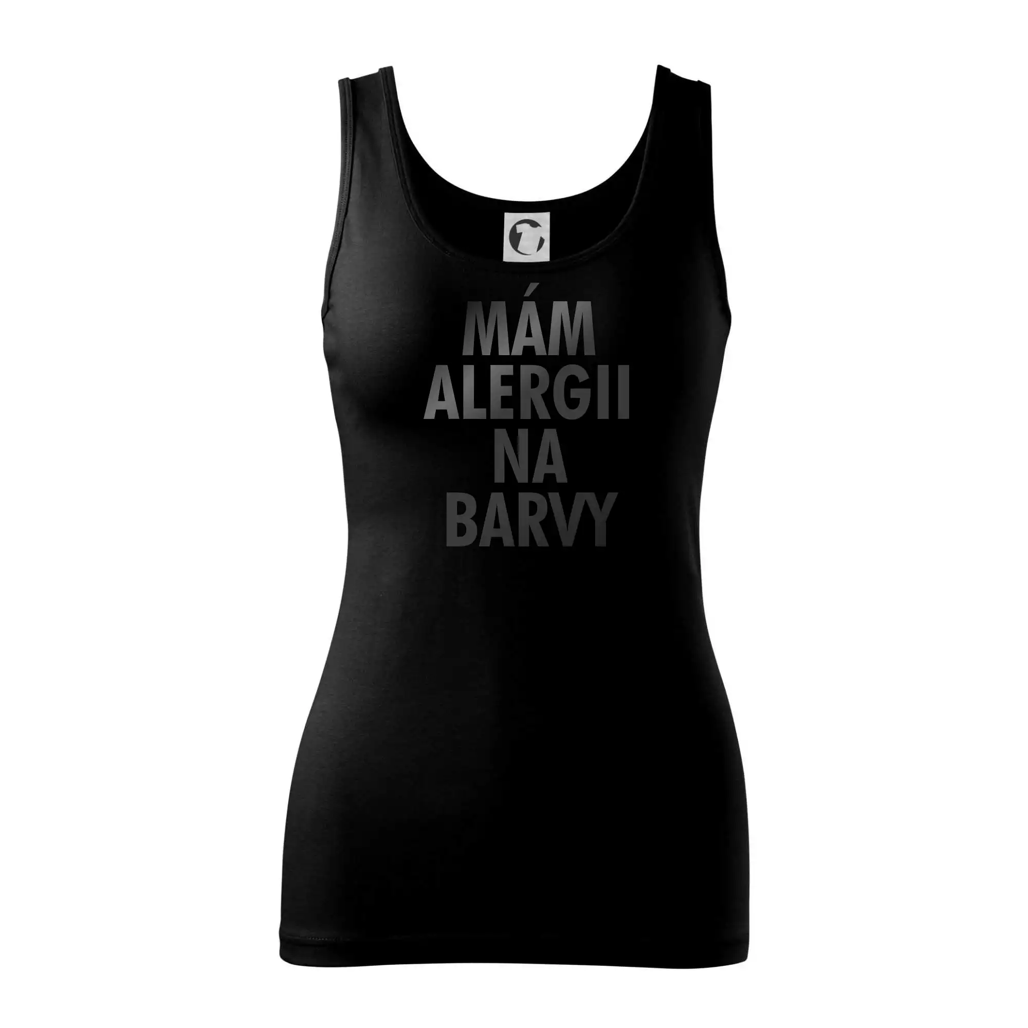 Mám alergii na barvy - černý potisk