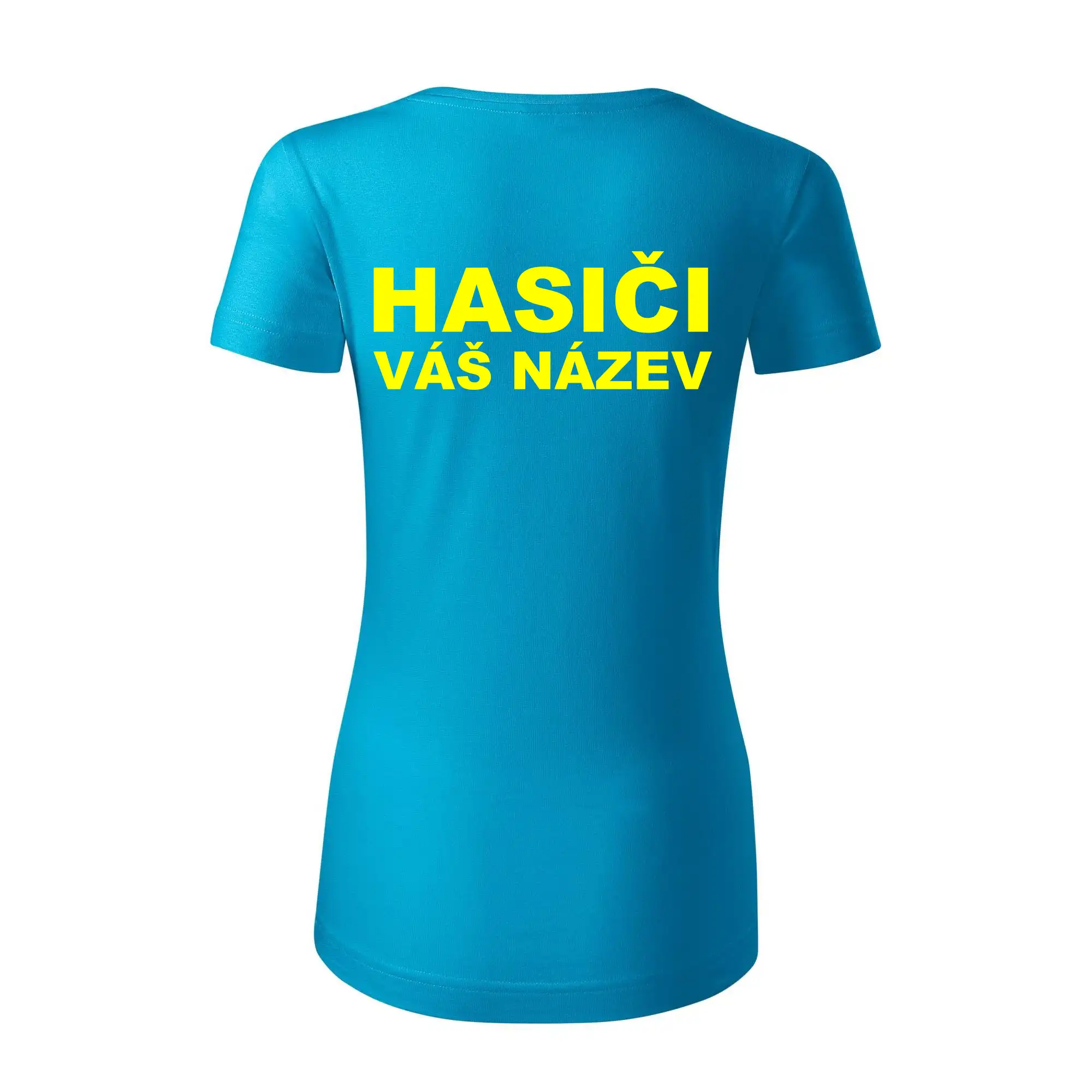 Hasiči - žlutý nápis - váš název sboru
