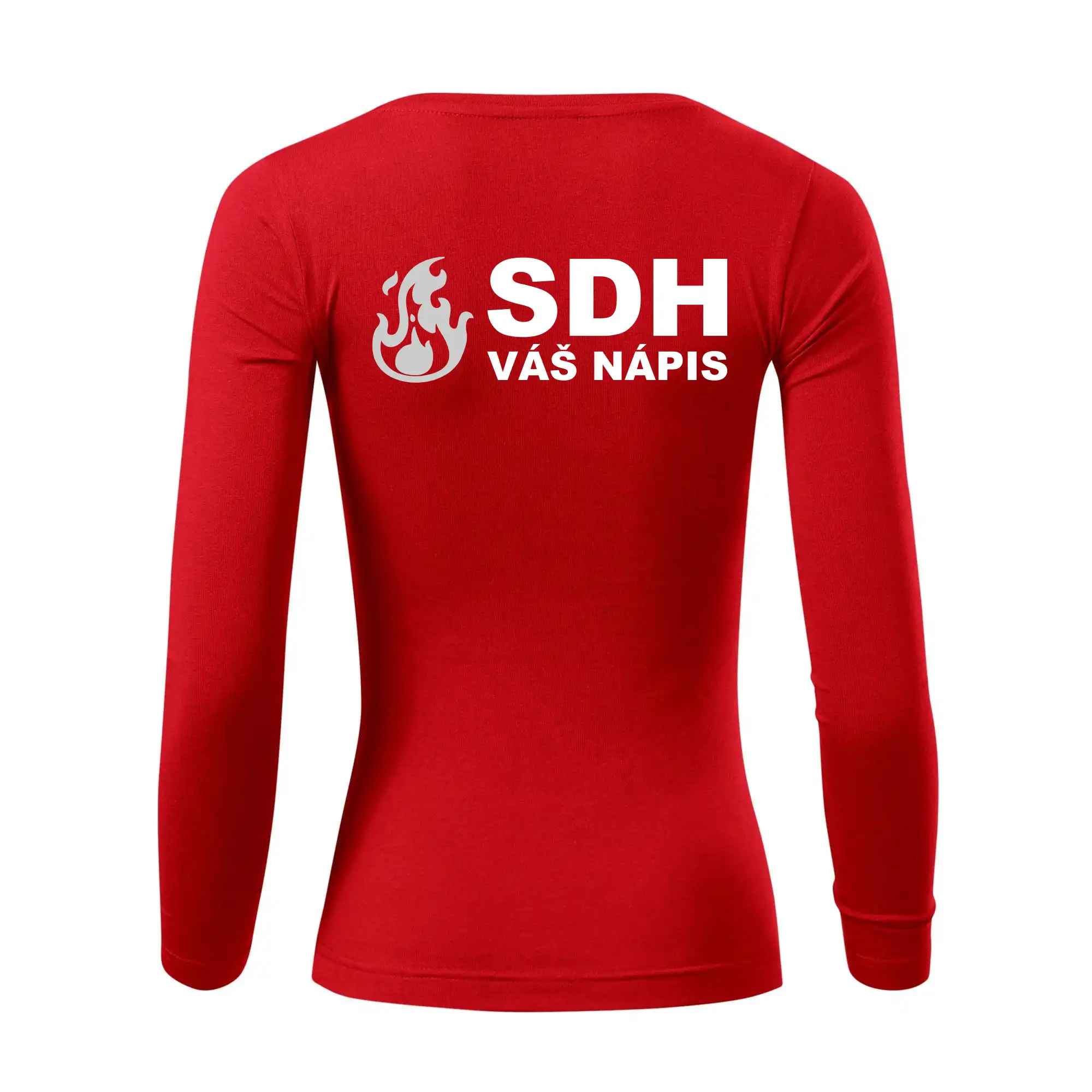 SDH REFLEXNÍ nápis (oheň, firesport, název sboru - vlastní nápis)