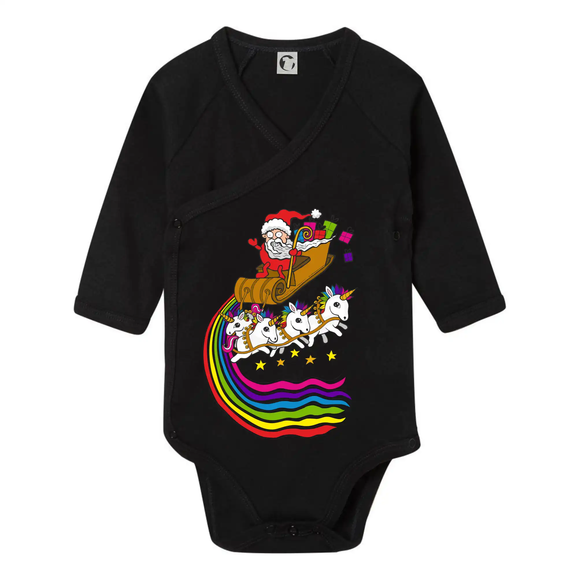 Santa a jednorožci (Pecka design)