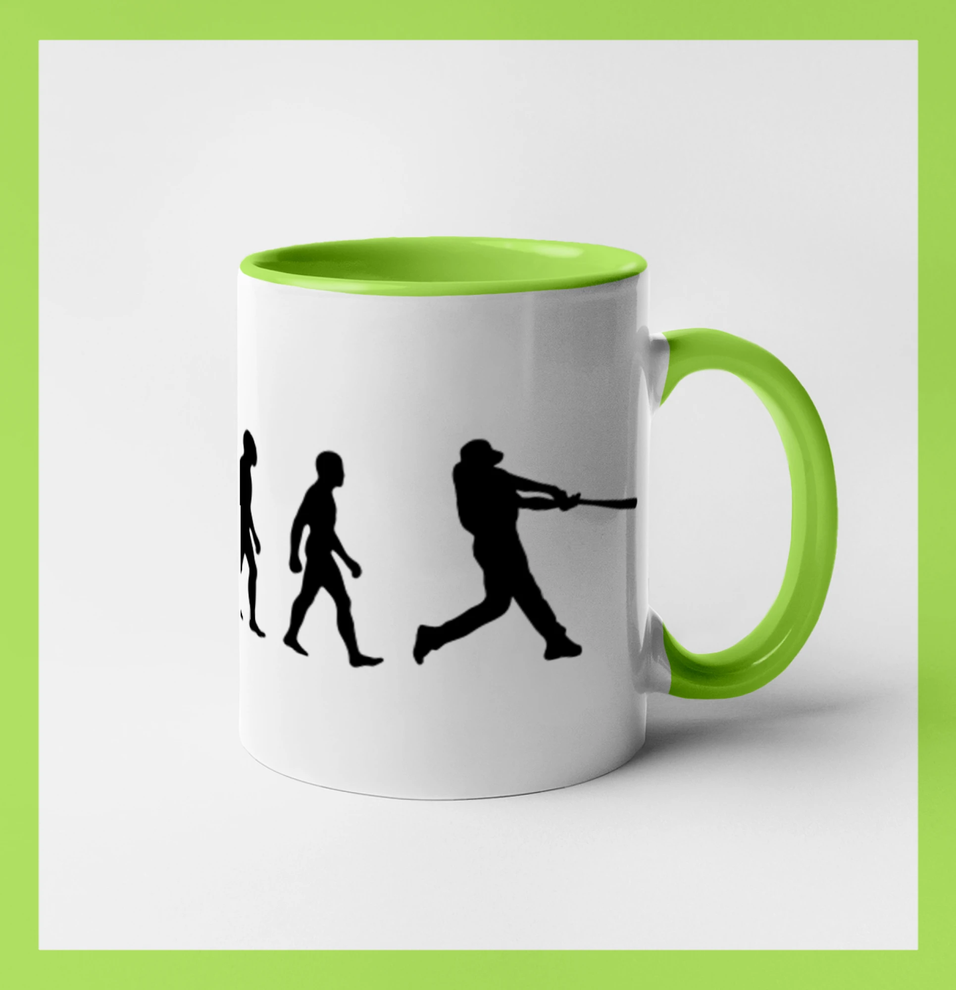 Evoluce baseball pálkař odpal