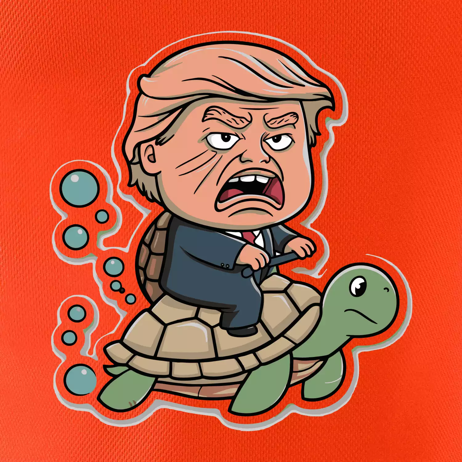 Trump a želva