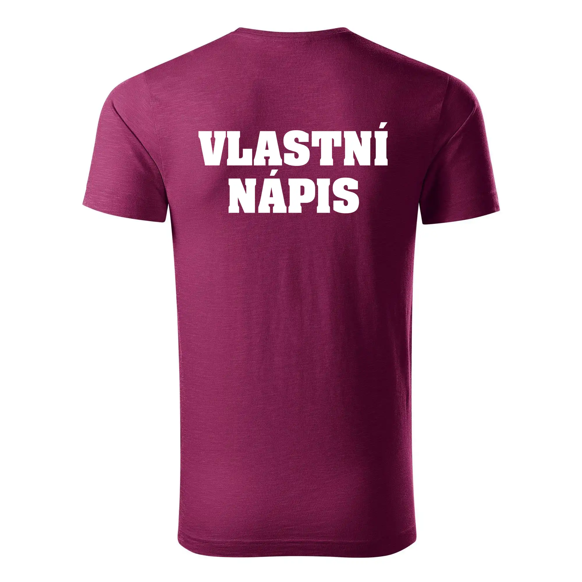 Hvězda života - vlastní nápis vpředu a vzadu