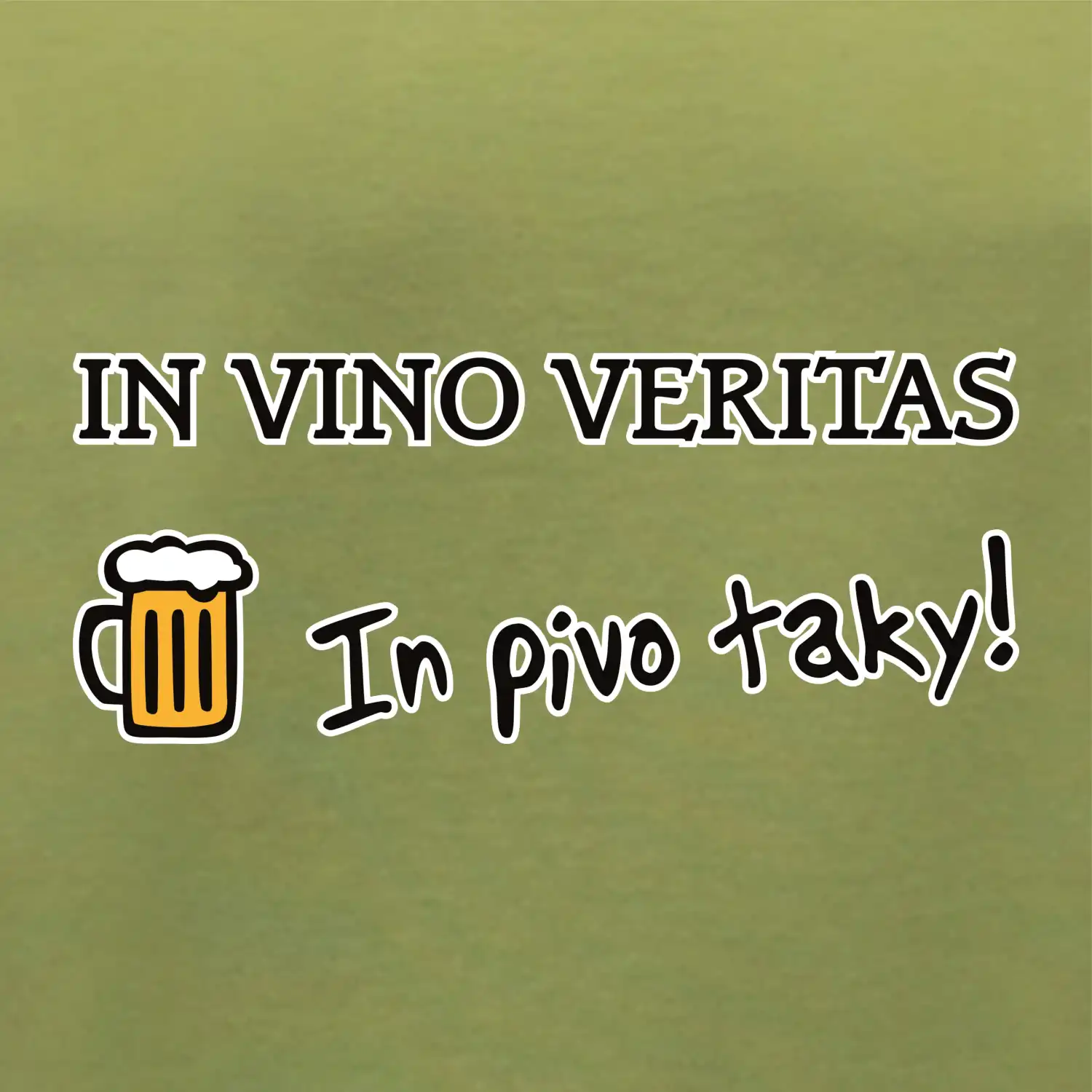In vino veritas in pivo taky (Hana-creative)