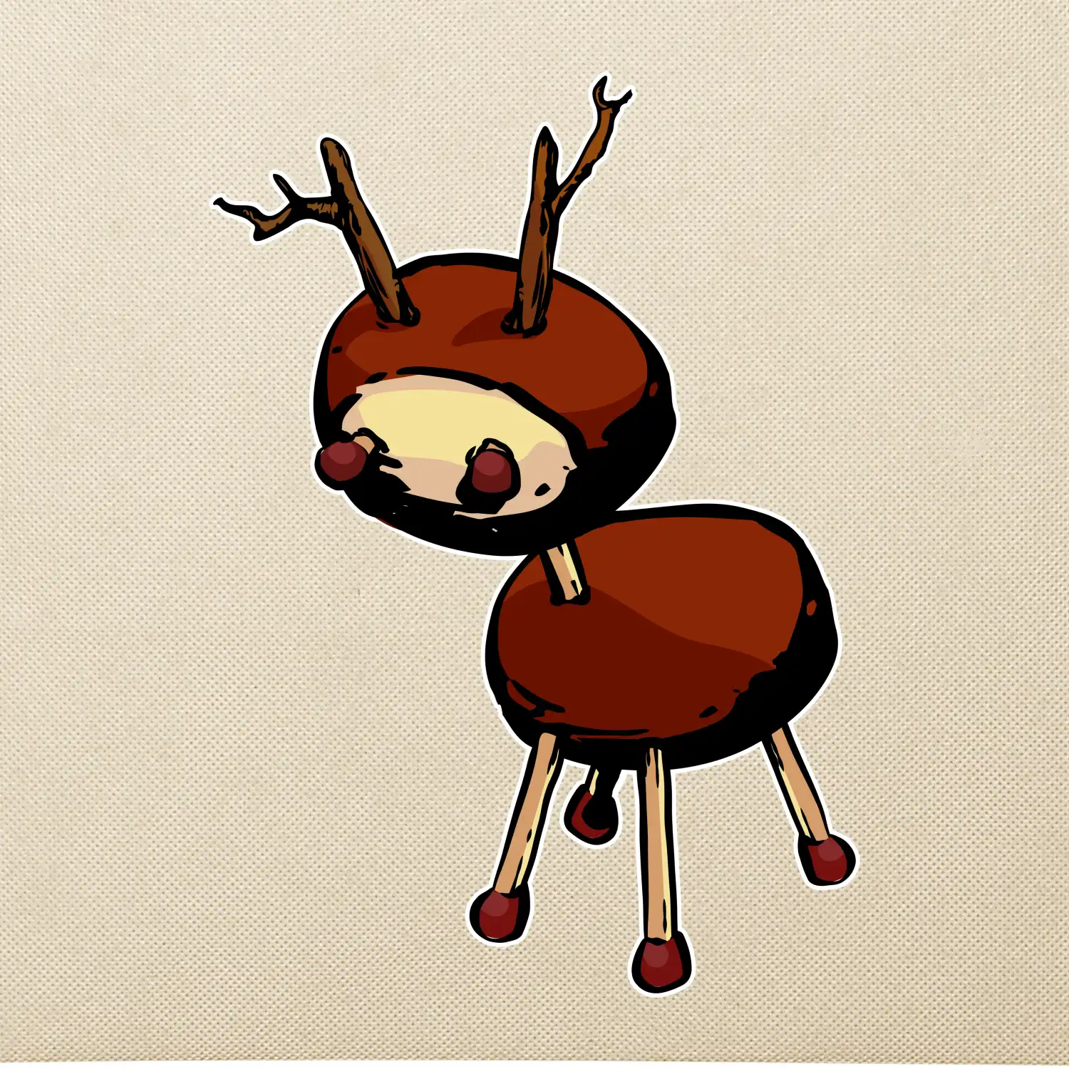 Kaštanový jelínek