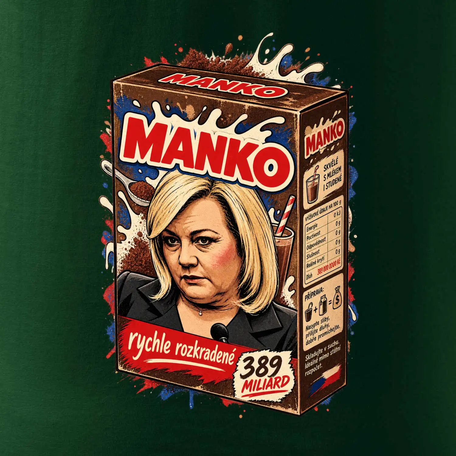 Dlužena - manko