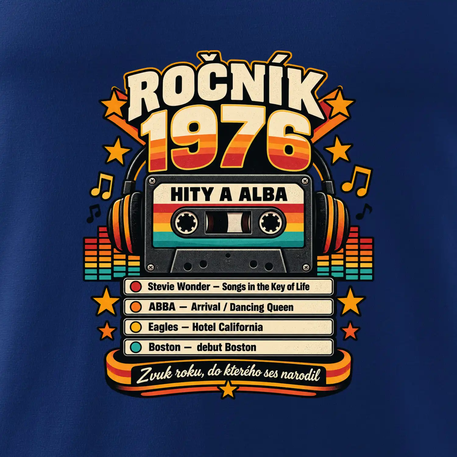 Ročník 1976 hity a alba