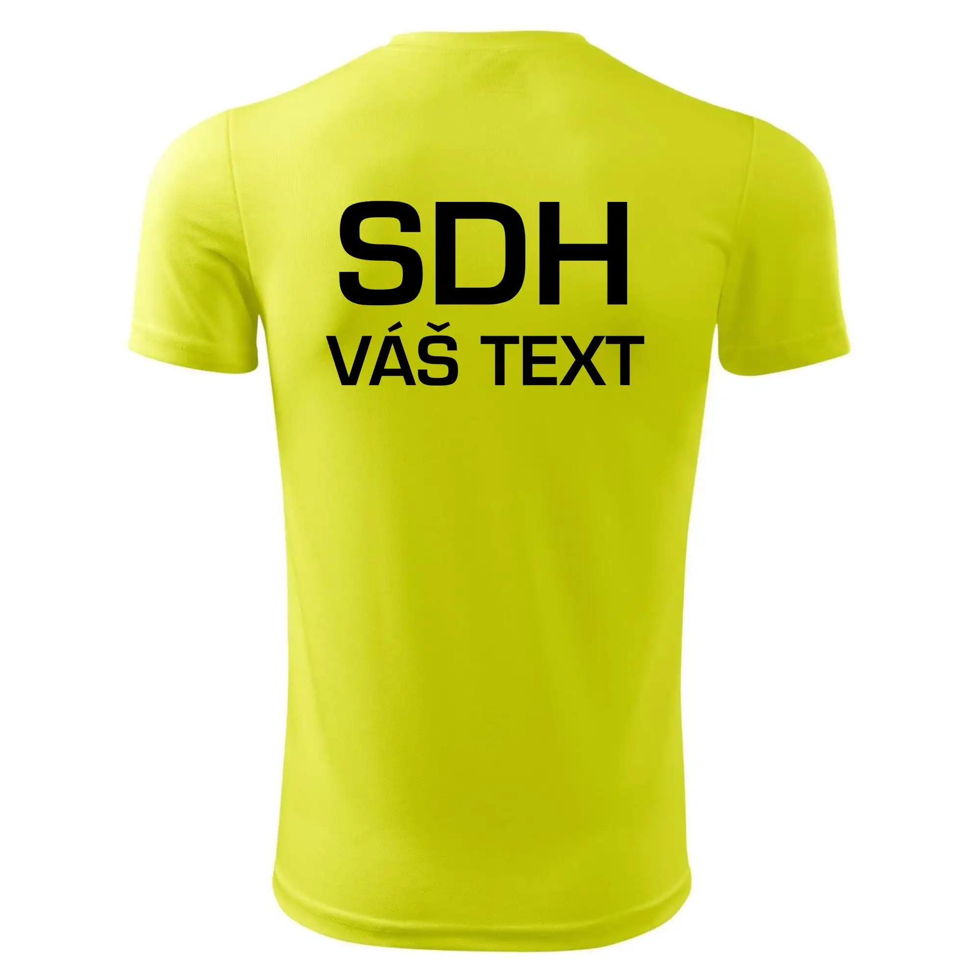 Sbor dobrovolných hasičů - znak bez nápisu + Nápis na zádech