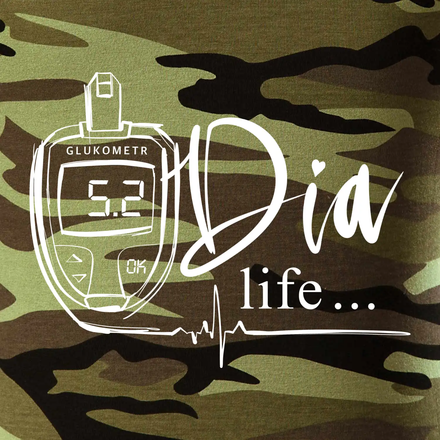 D I A Life - kreslený glukometr