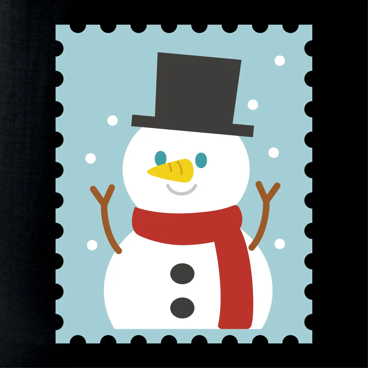 Rodinná vánoční trička - známky