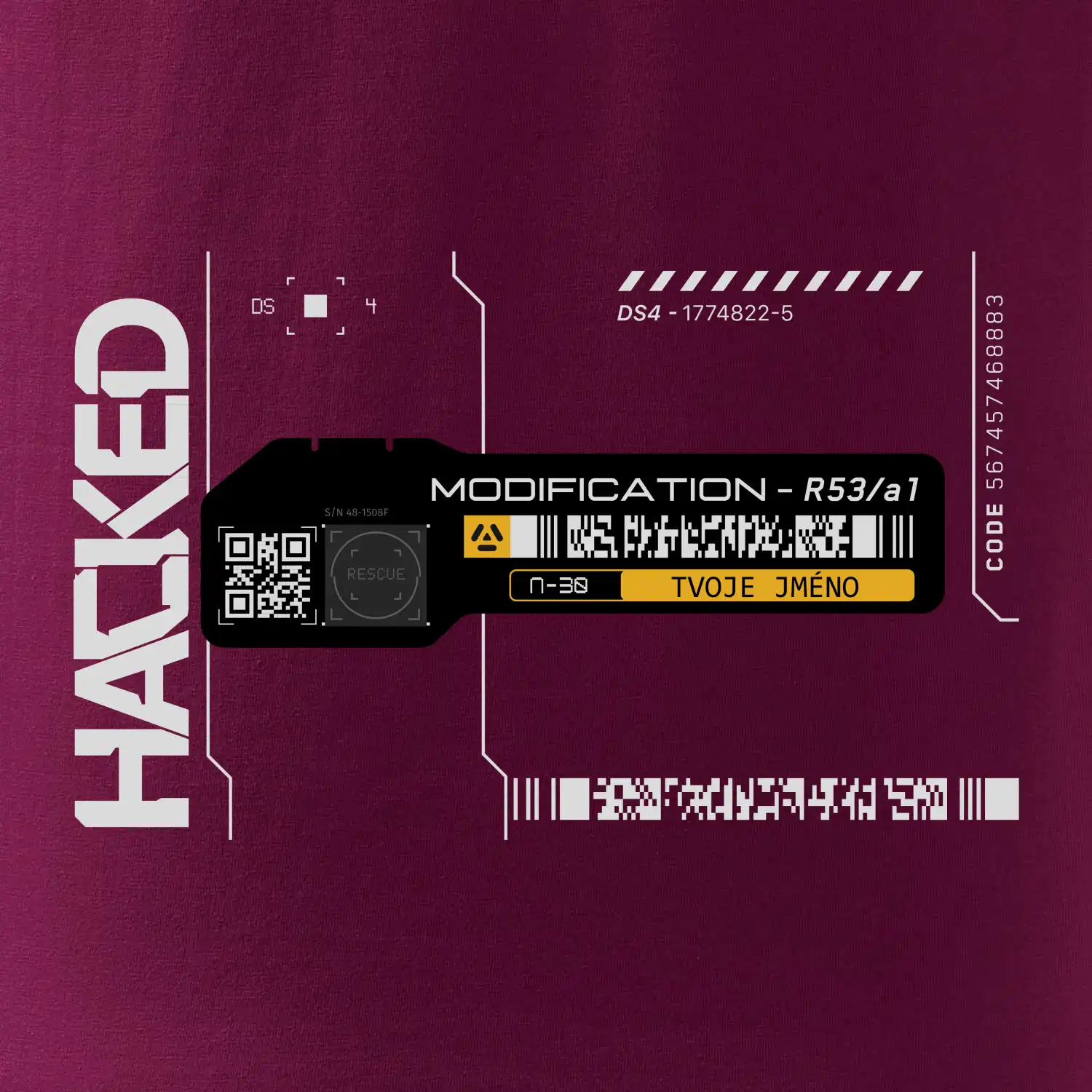 Tvoje jméno - label scifi