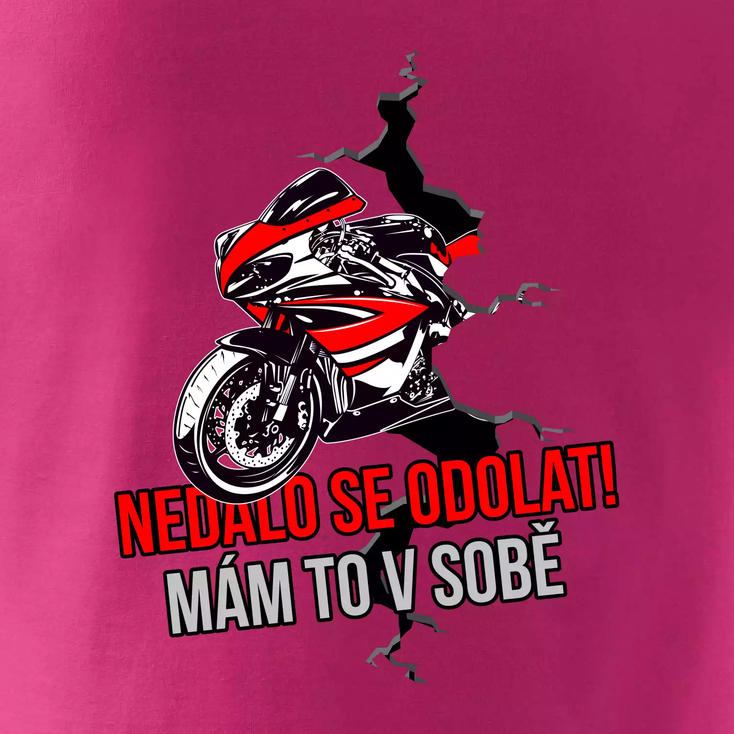 Nedalo se odolat, mám to v sobě silniční motorka