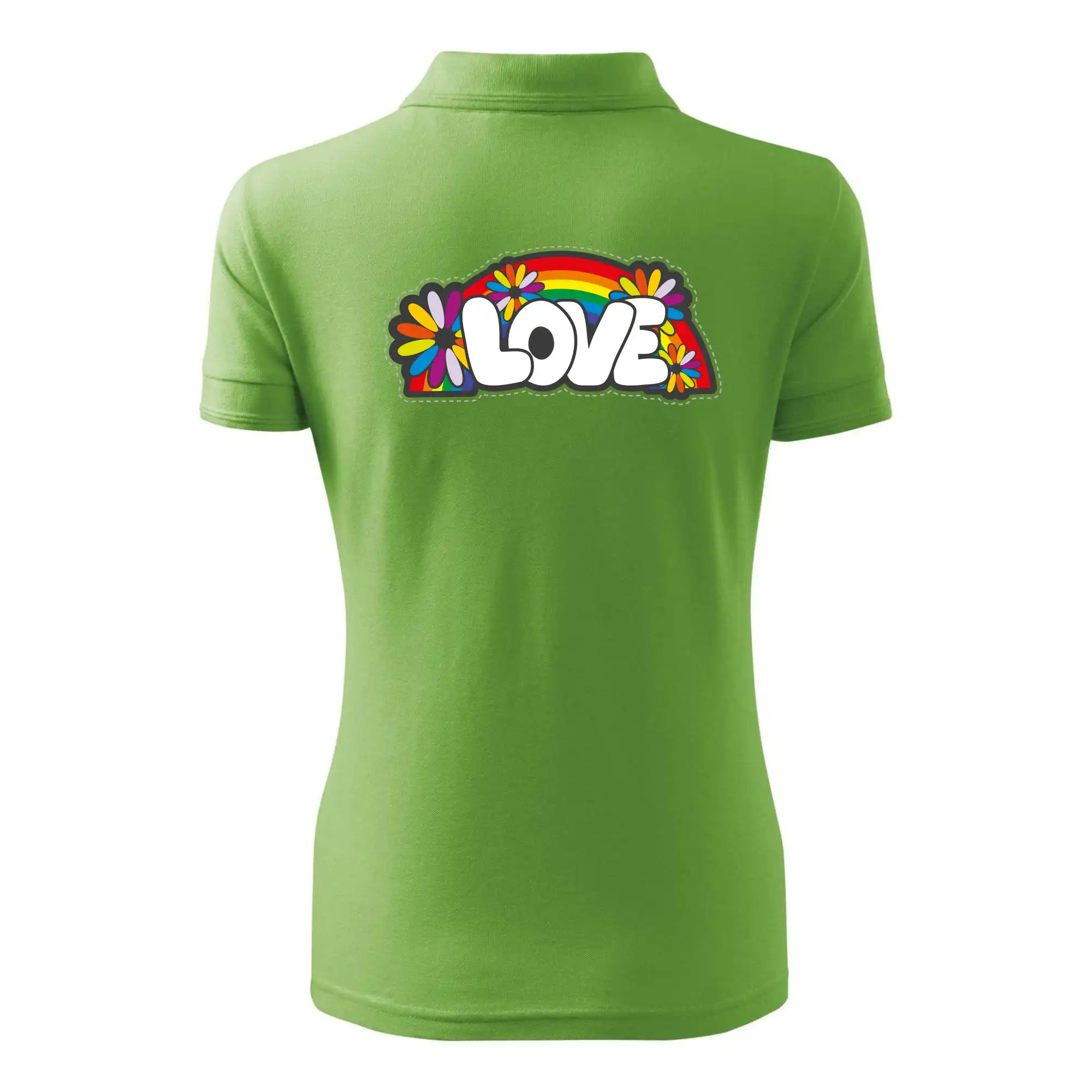 Love s duhou v pozadí