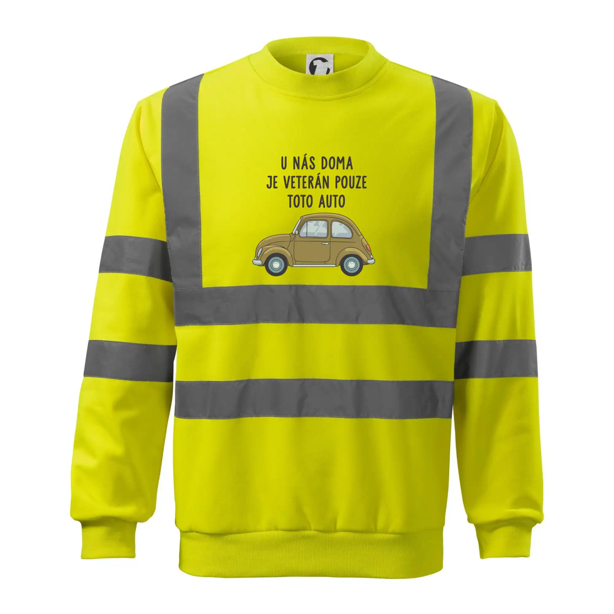 U nás doma je veterán pouze toto auto zelené