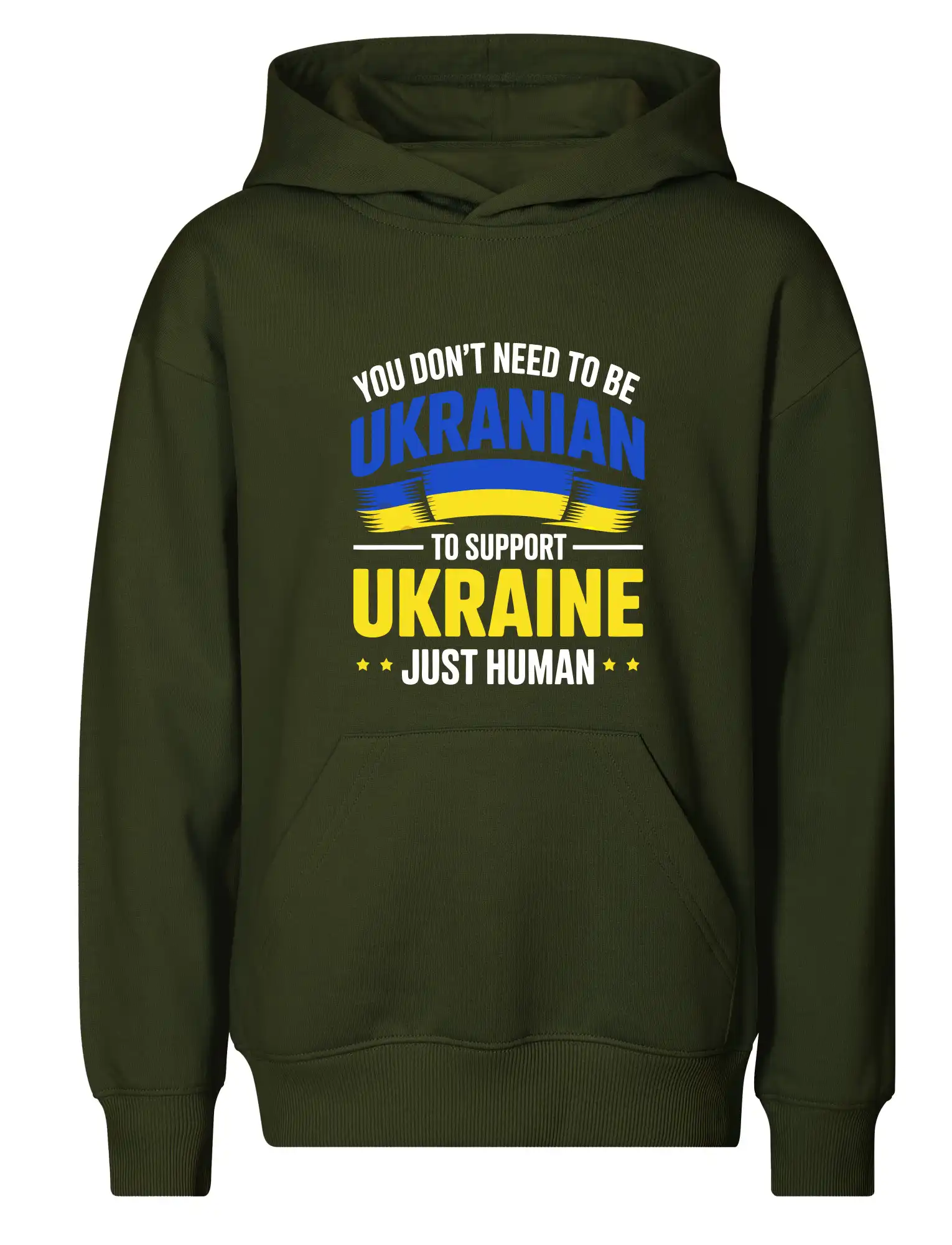 You don't need to be Ukrainian to support Ukraine just human