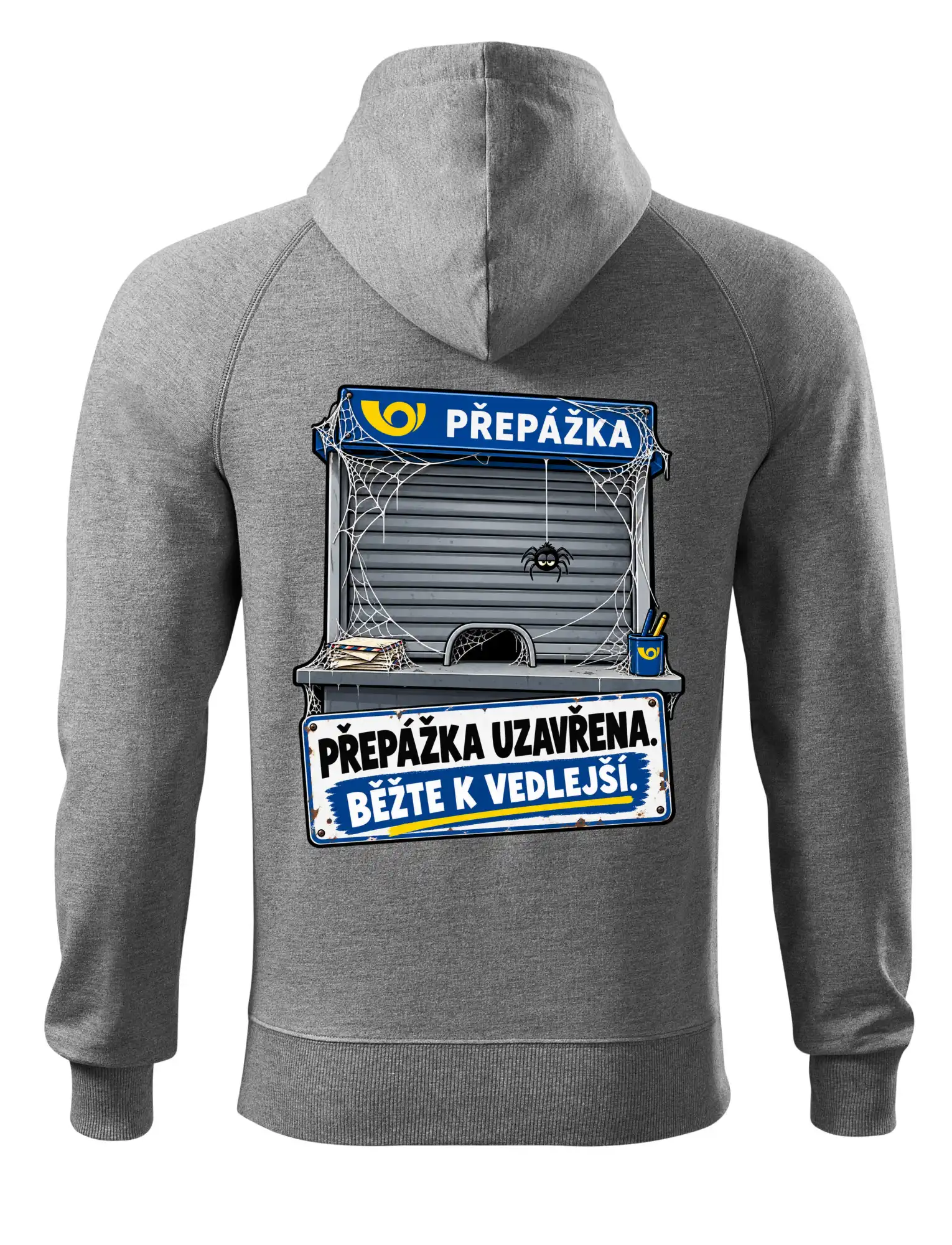 Přepážka uzavřena běžte k vedlejší