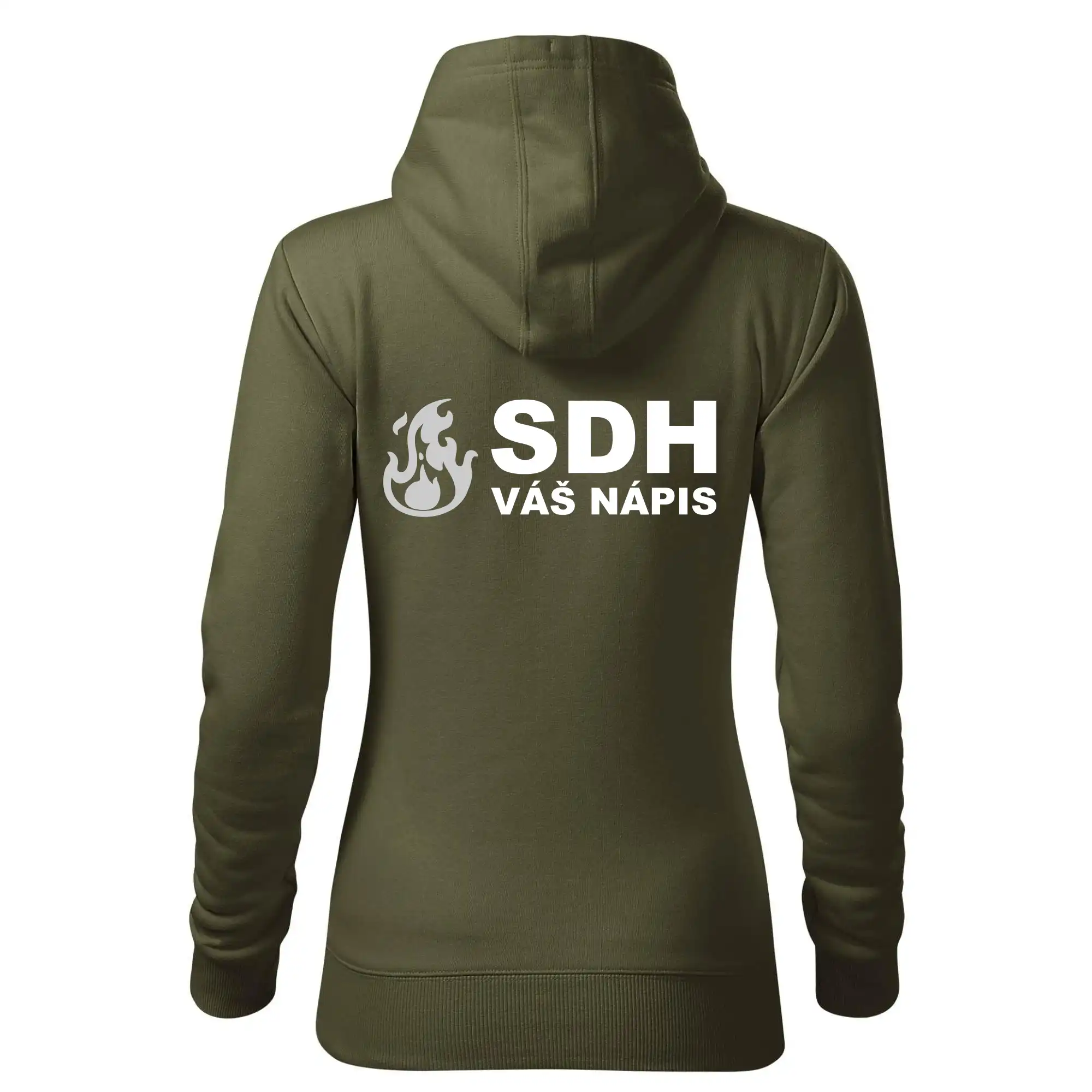 SDH REFLEXNÍ nápis (oheň, firesport, název sboru - vlastní nápis)