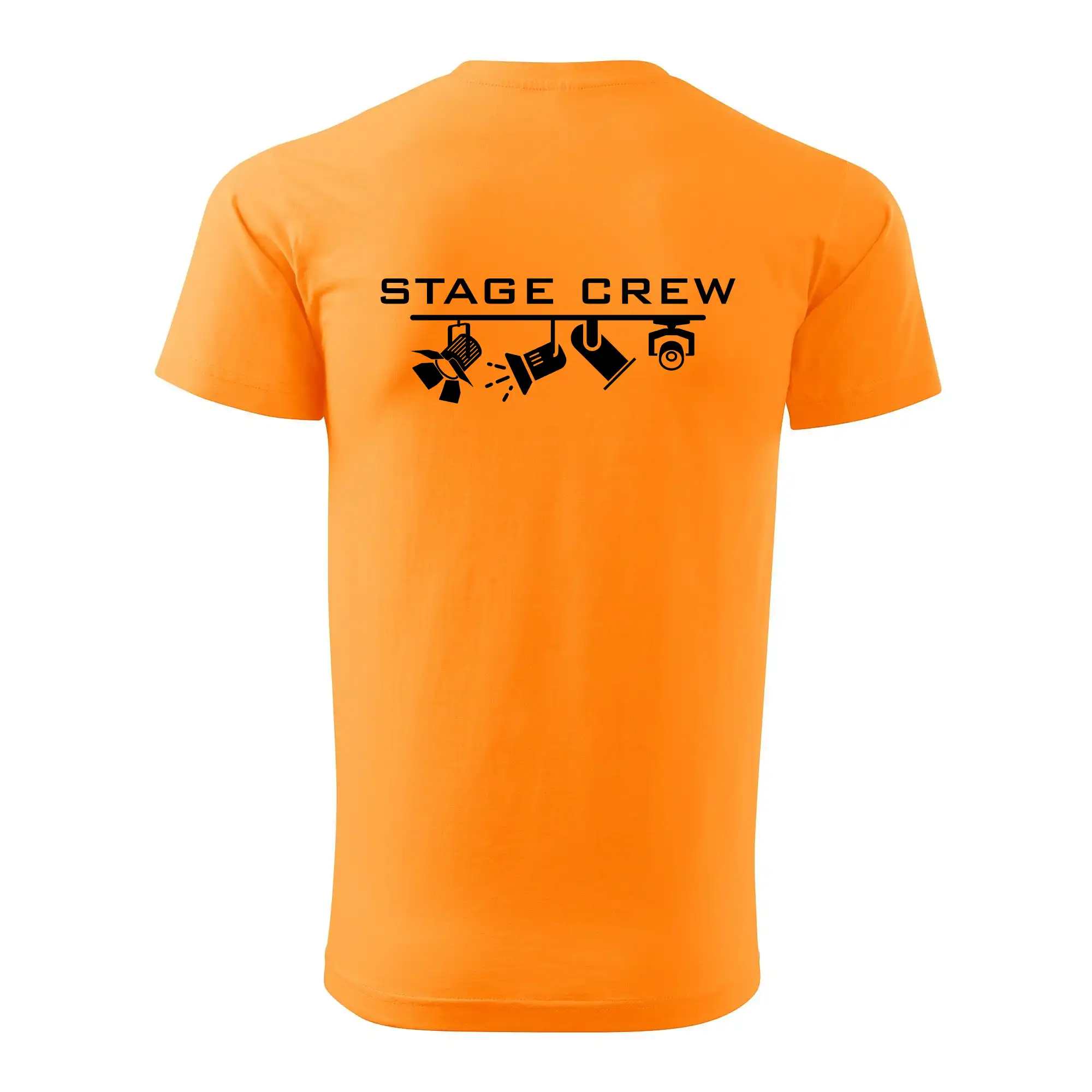 Jméno a nápis na zádech - stage crew