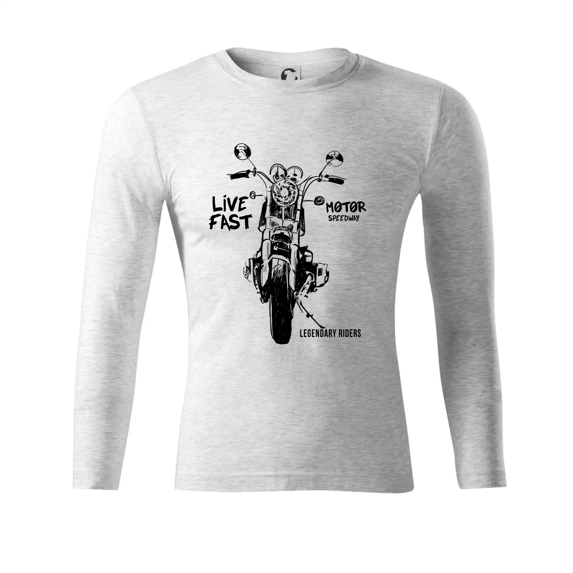 Motorka kresba live fast