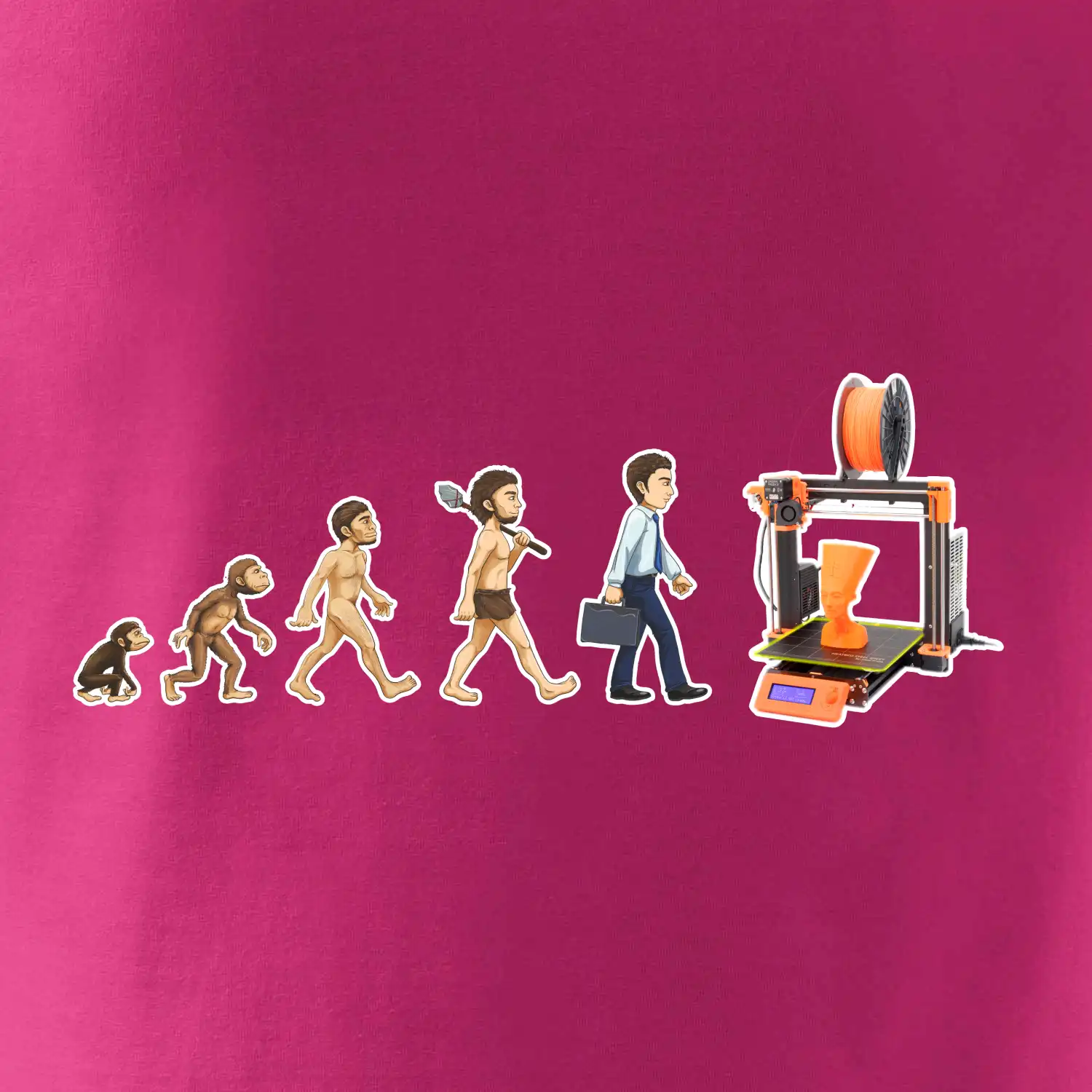 Evoluce 3D tisk