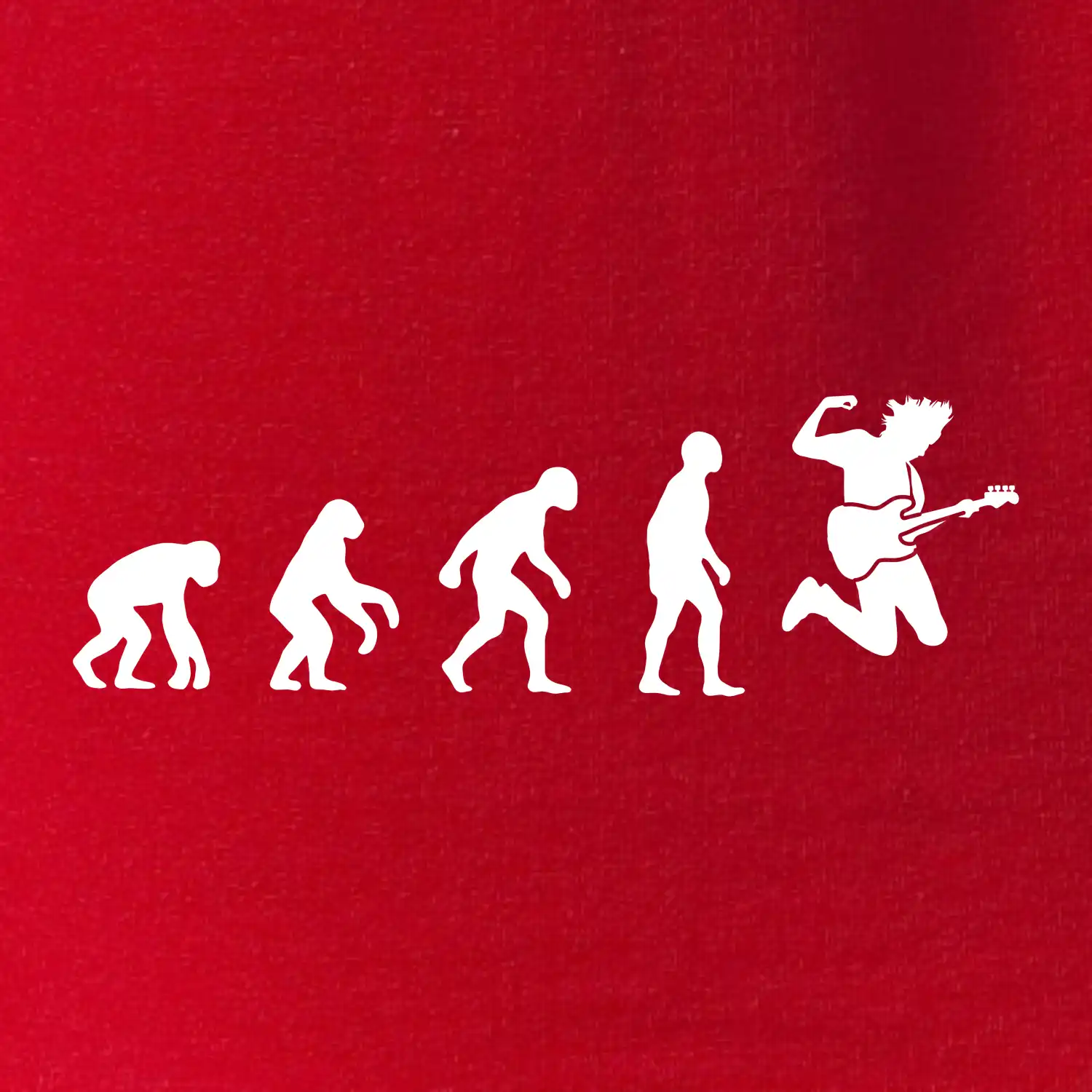 Evoluce kytarista - výskok