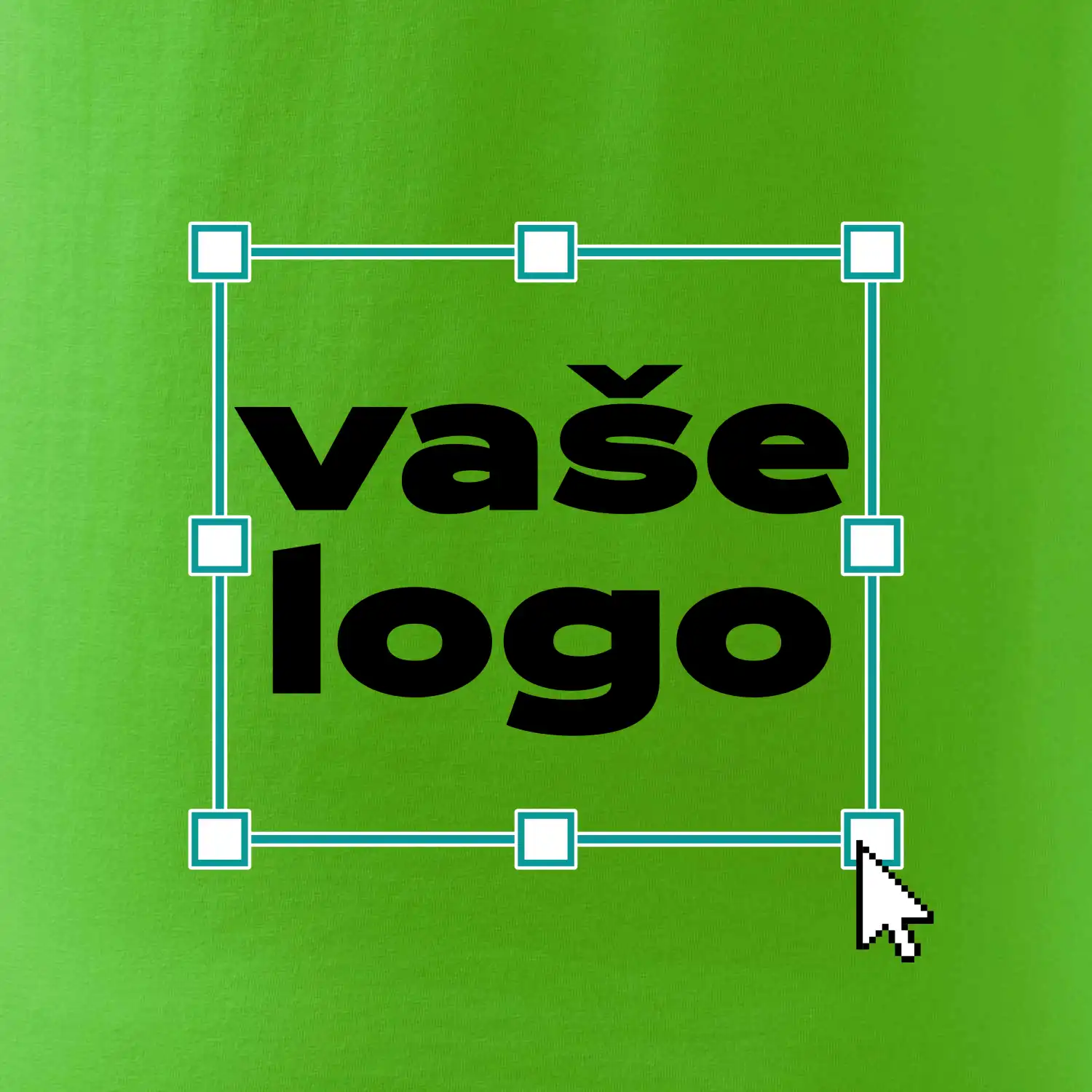 Vlastní logo na prsu - Tričko s vlastním logem
