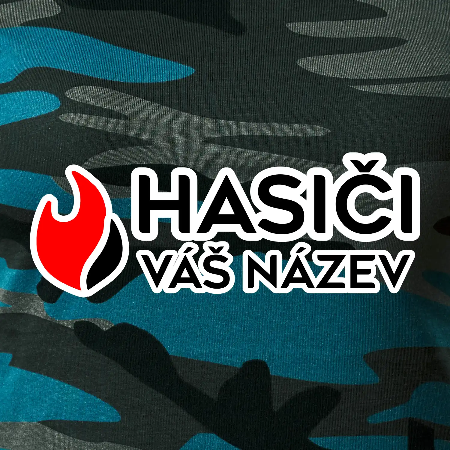 Hasiči půlený oheň - vlastní název