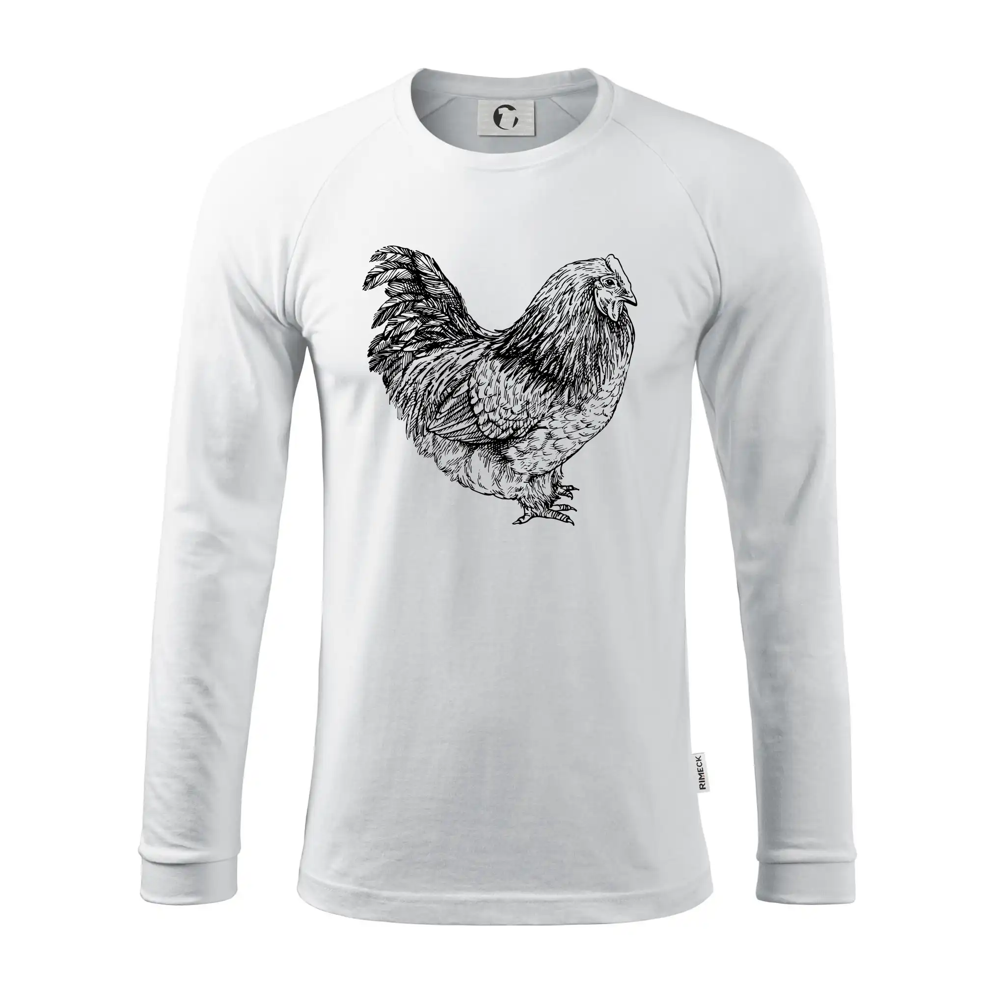 Slepice černobílá