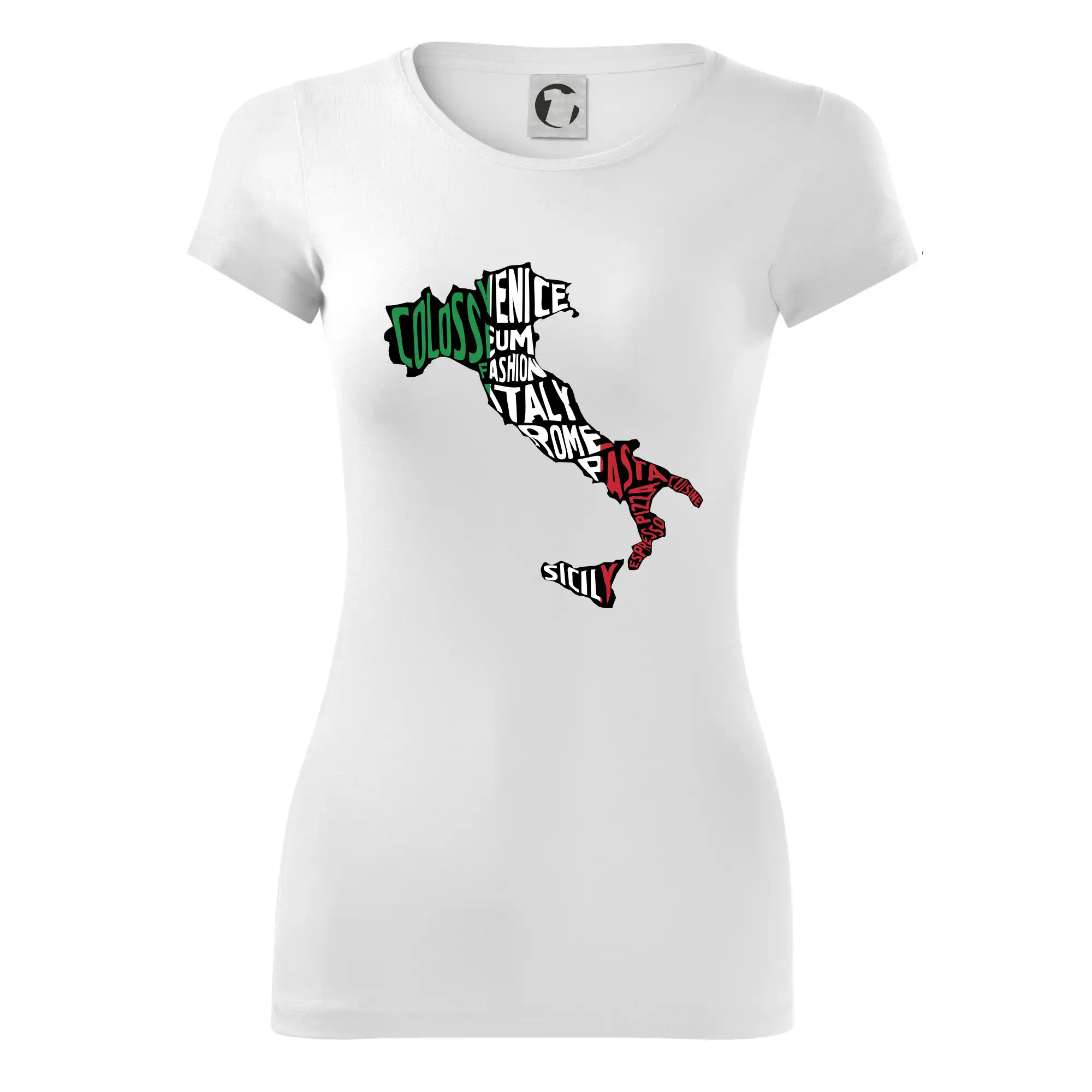 Mapy - názvy měst - Italie