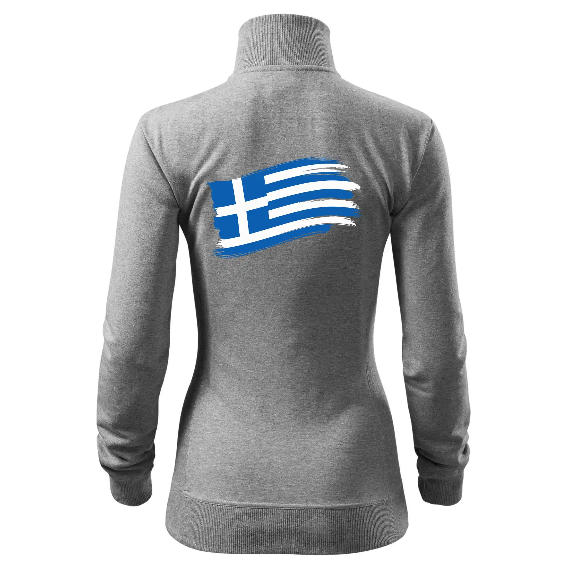 Řecko vlajka - štětkou