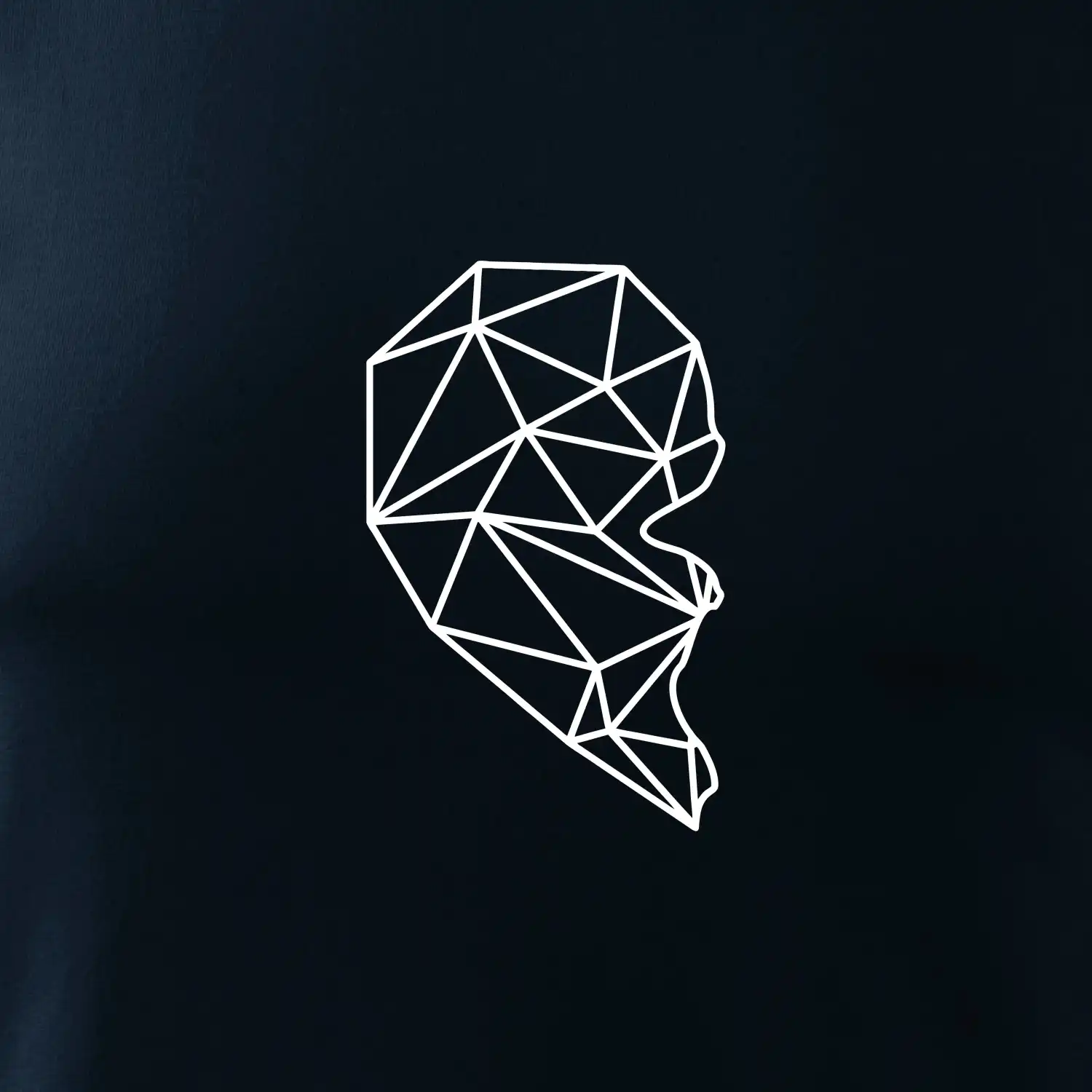 Párovy motiv srdce geometrie - ONA