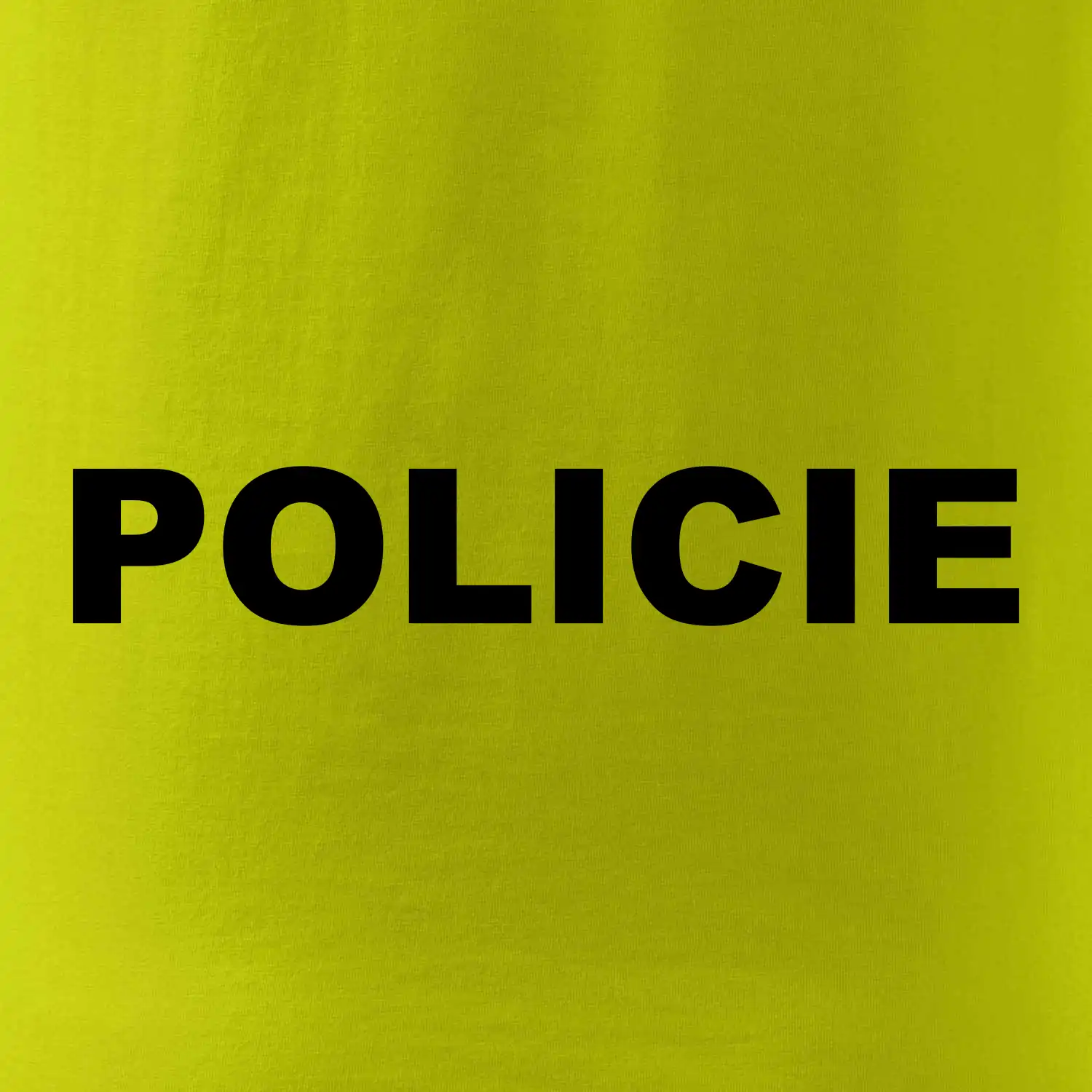 Policie Nápis