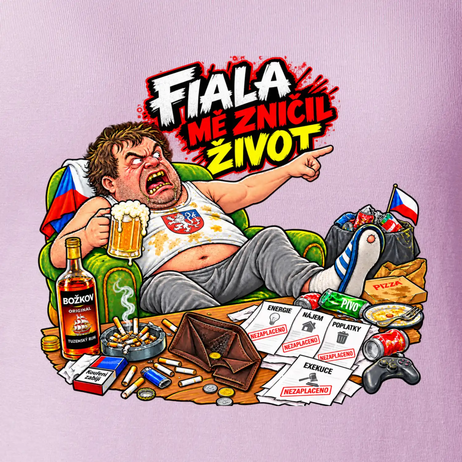 Fiala mě zničil život