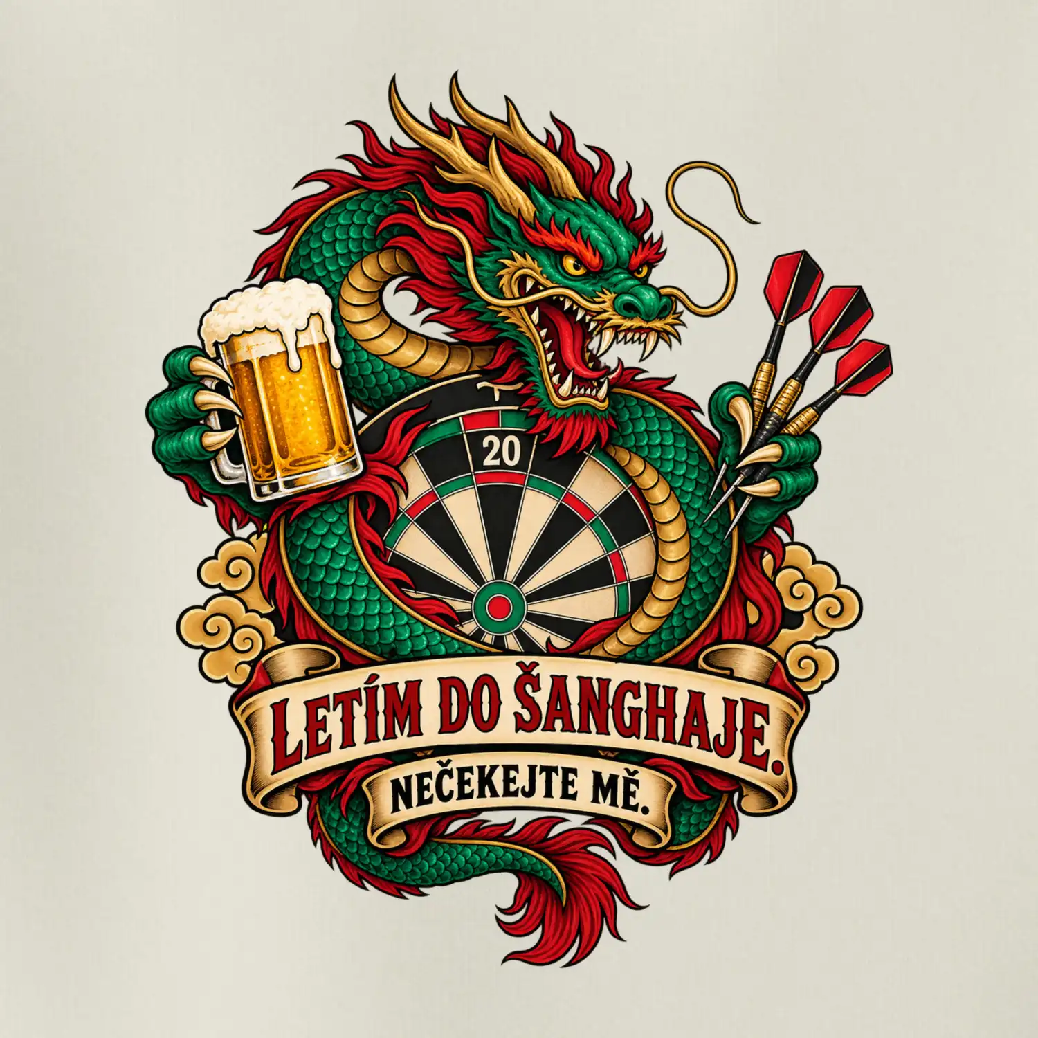 Letím do šanghaje - Nečekejte mě