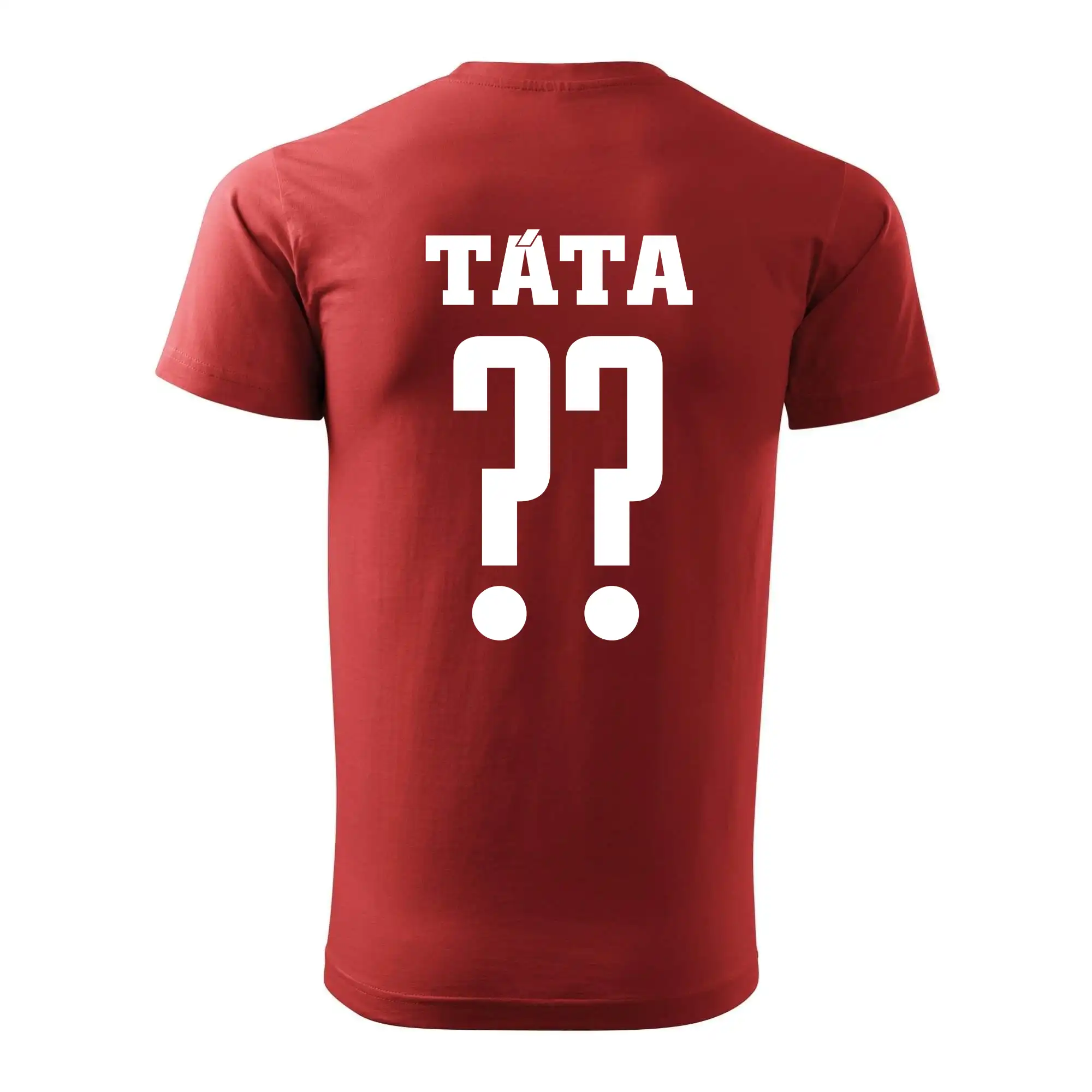 Táta - dres se jménem a číslem