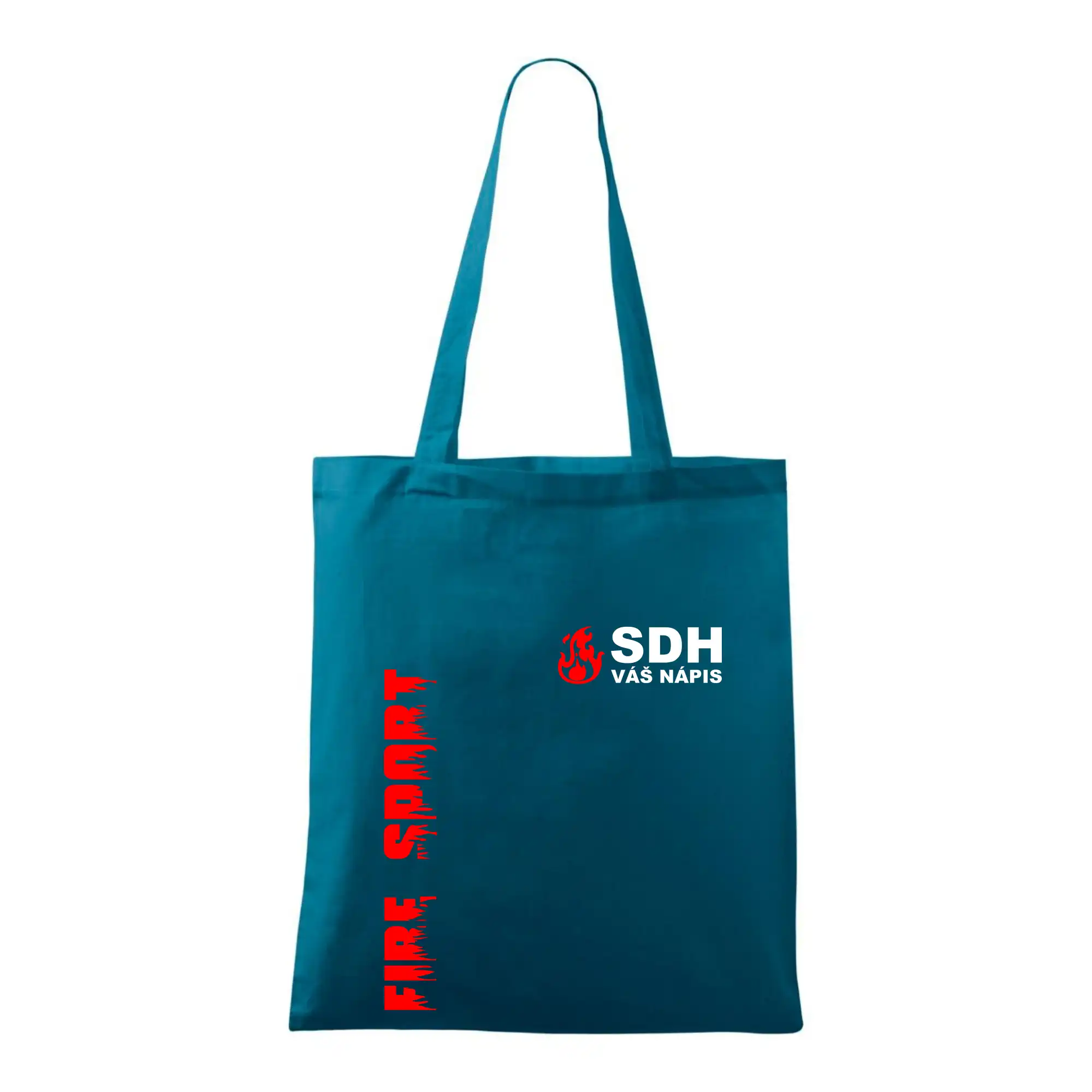 SDH nápis (oheň, firesport, název sboru - vlastní nápis)