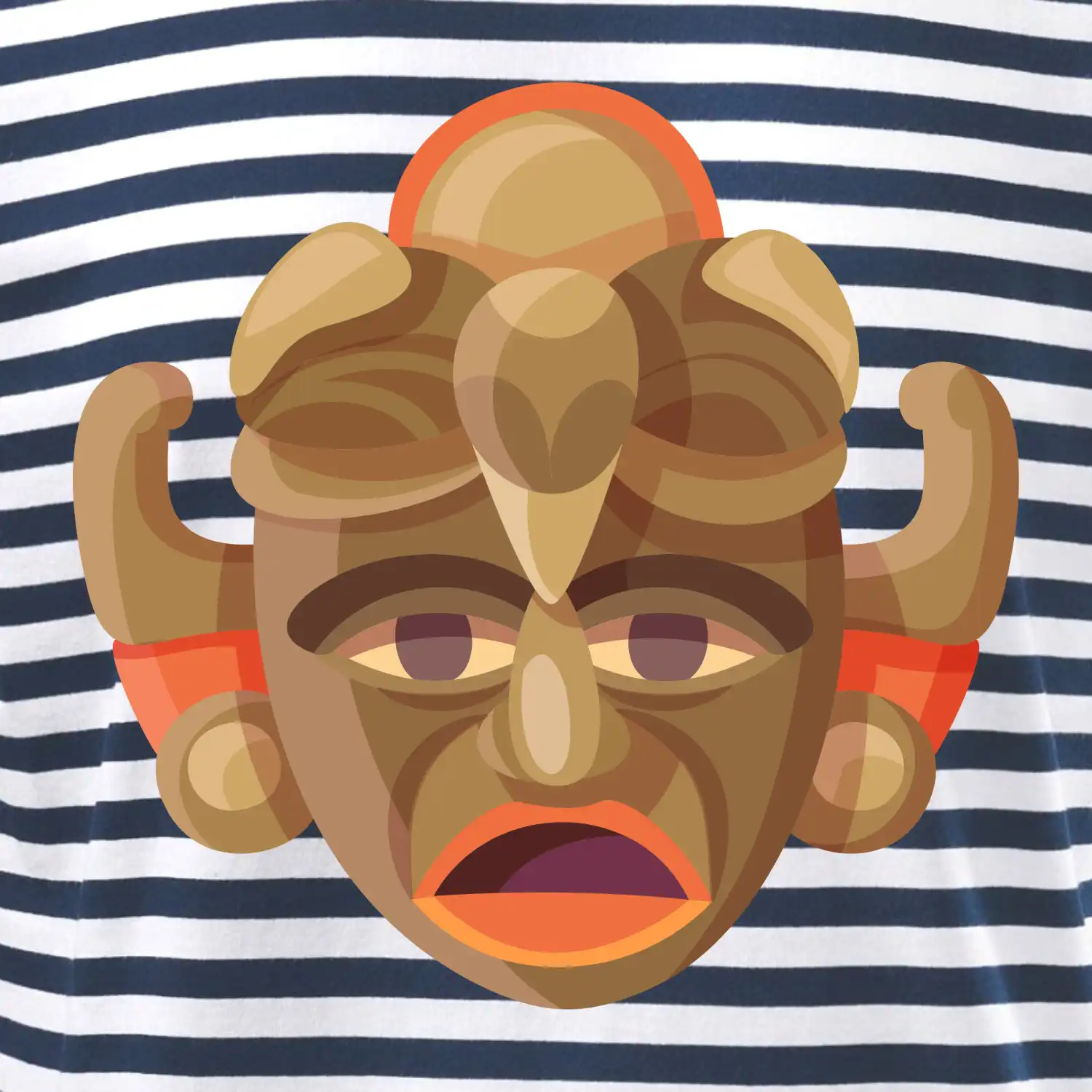 Mayové maska černoch